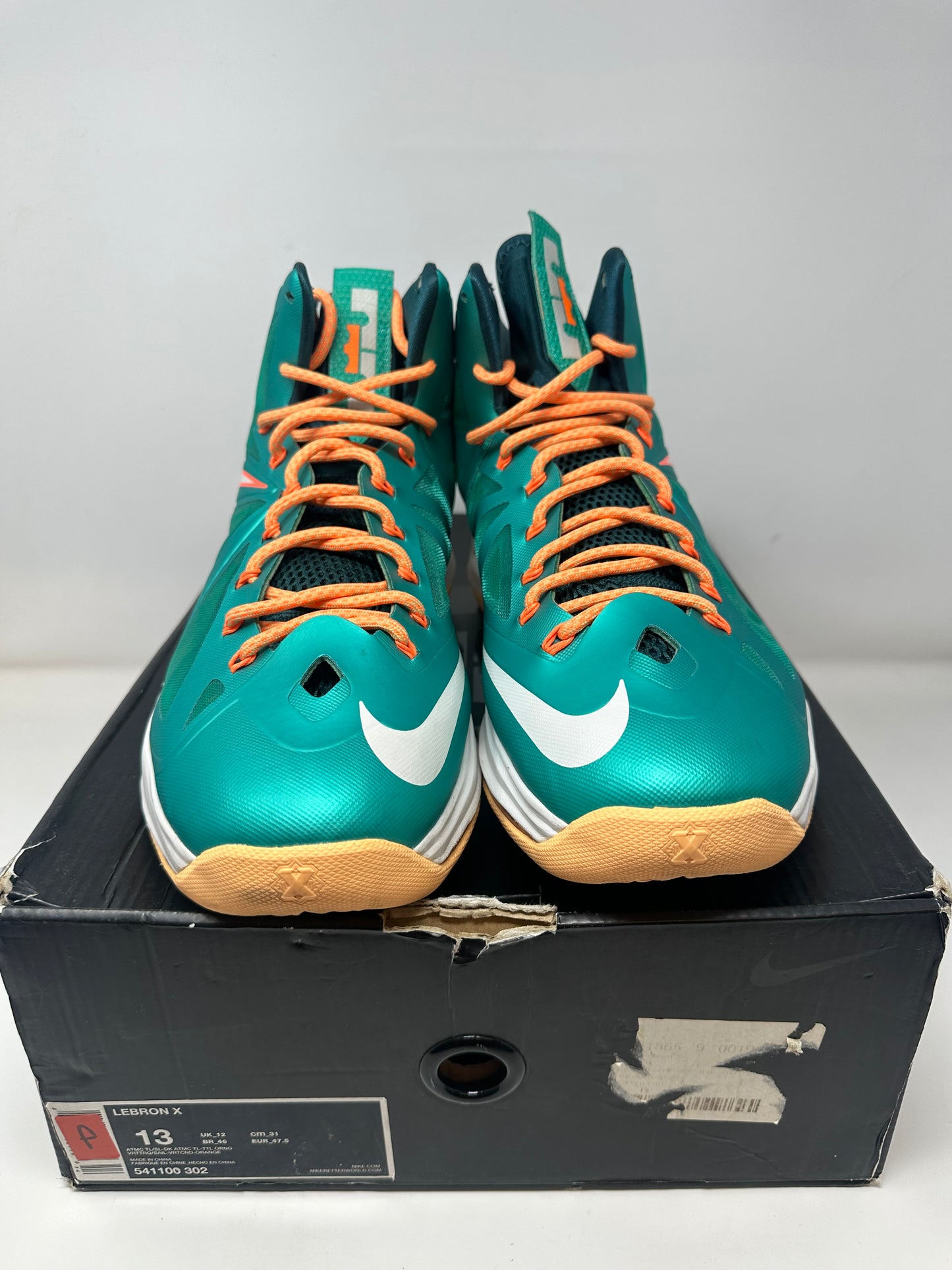 Nike Lebron 10 “Miami Dolphins”