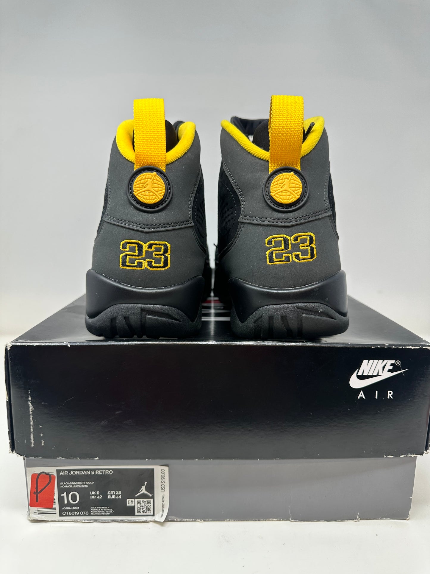 Jordan 9 “Charcoal”