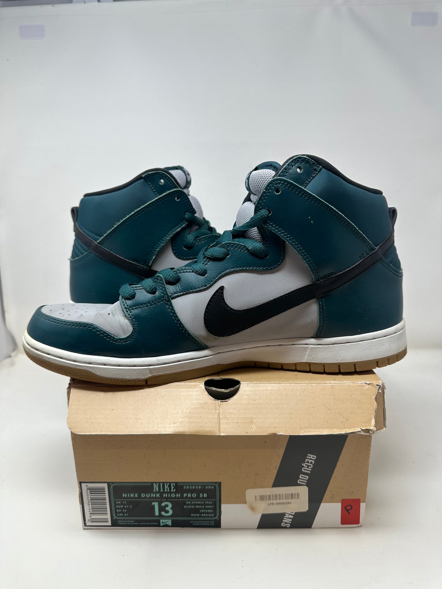 Nike SB Dunk High “Dark Atomic Teal”