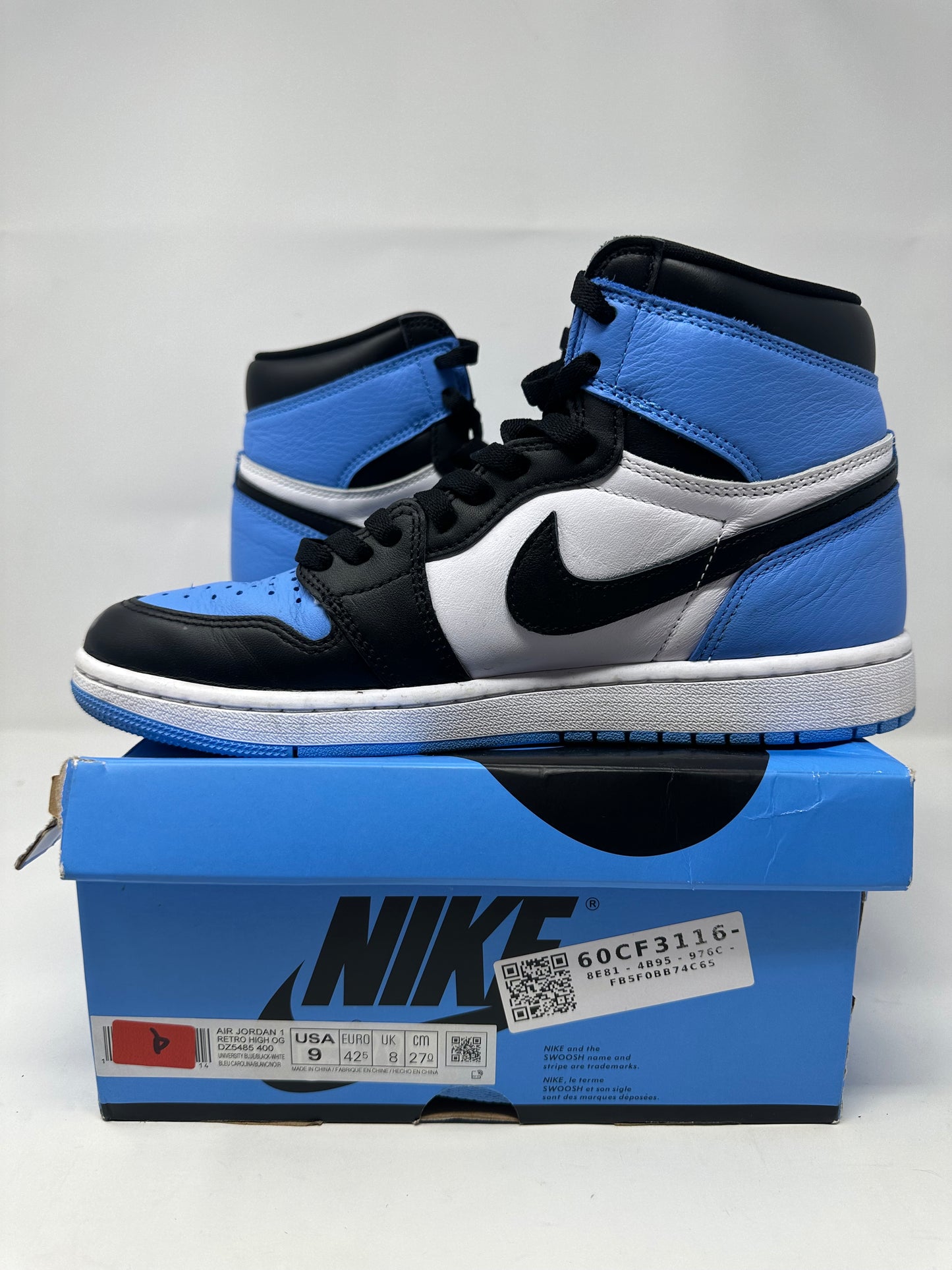 Jordan 1 High “UNC Toe”