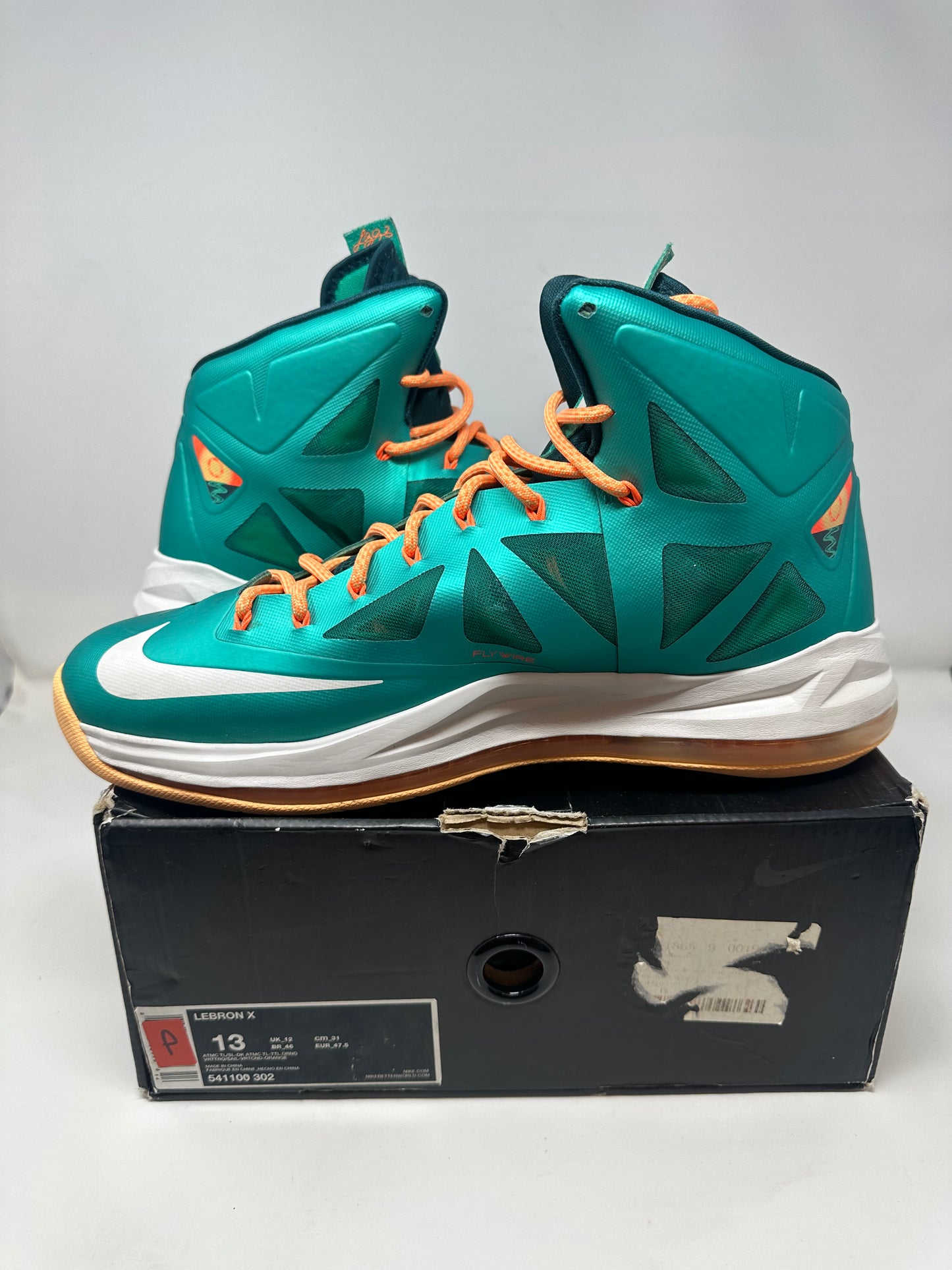 Nike Lebron 10 “Miami Dolphins”