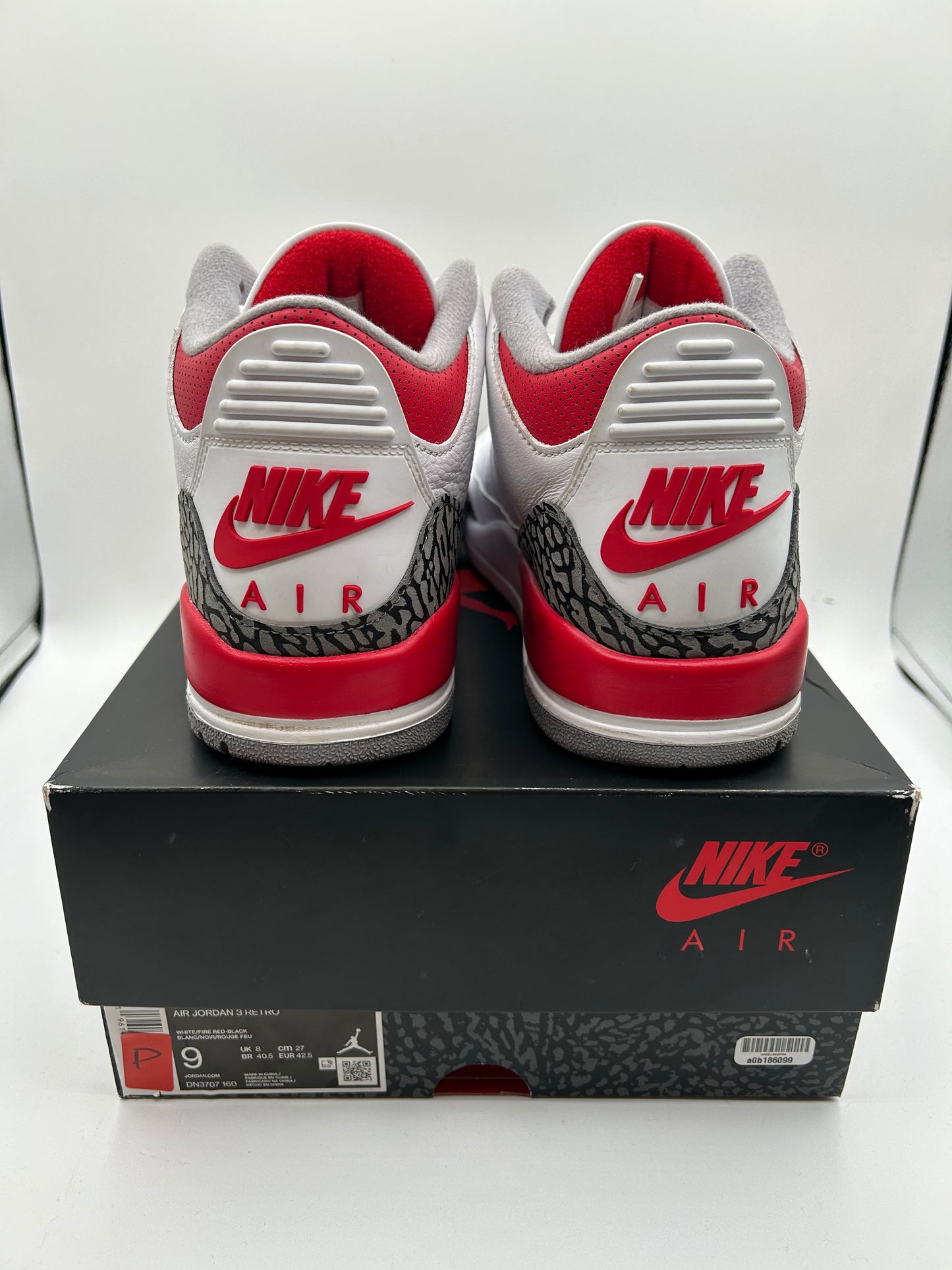 Jordan 3 “Fire Red”