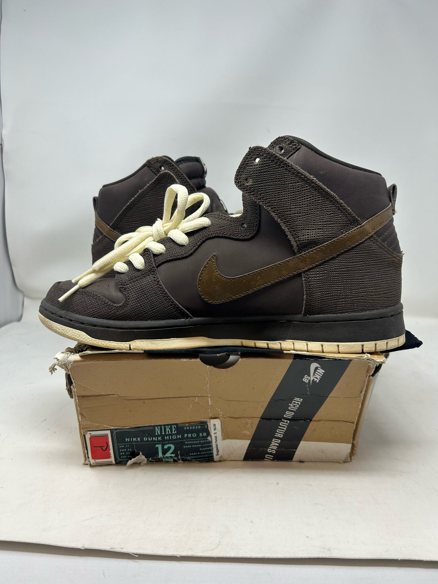 Nike SB Dunk High “Baroque Brown/Dark Khaki”