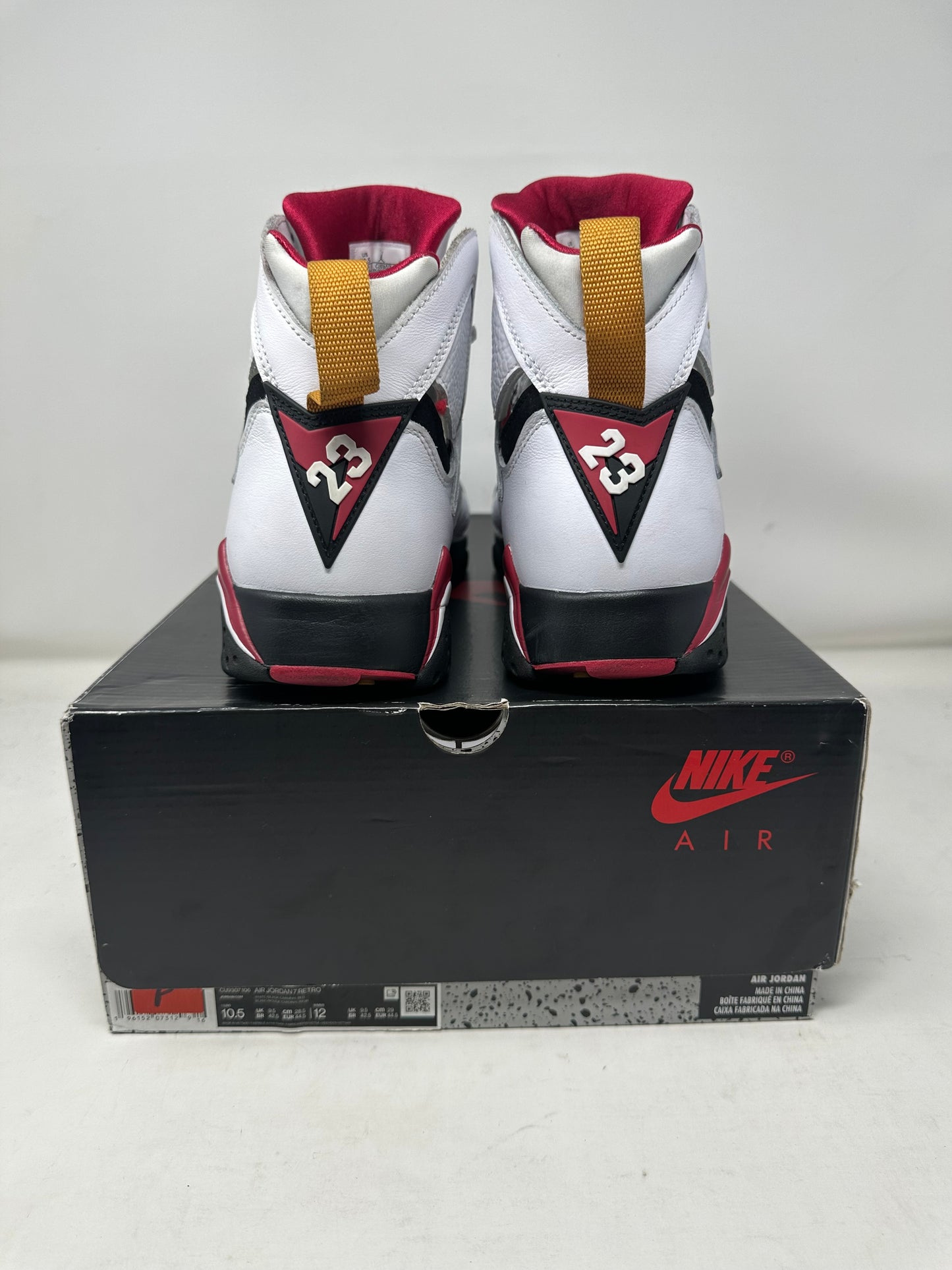 Jordan 7 (2022) “Cardinal”