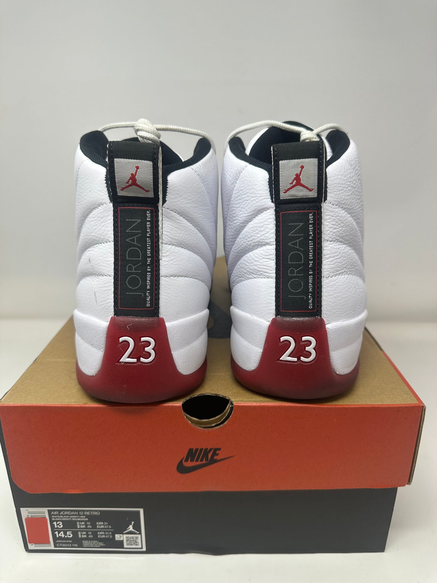 Jordan 12 (2023) “Cherry”