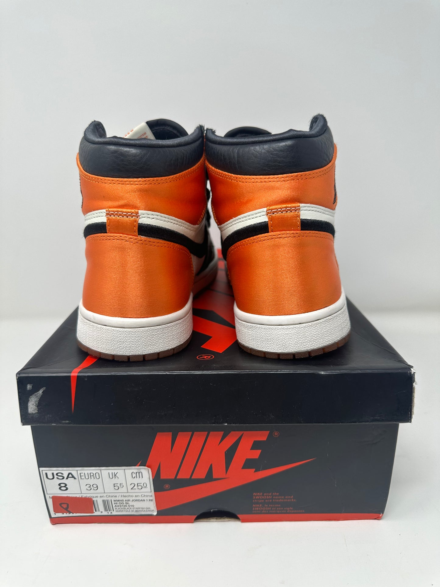 Jordan 1 High Women’s “Satin Shattered Backboard”