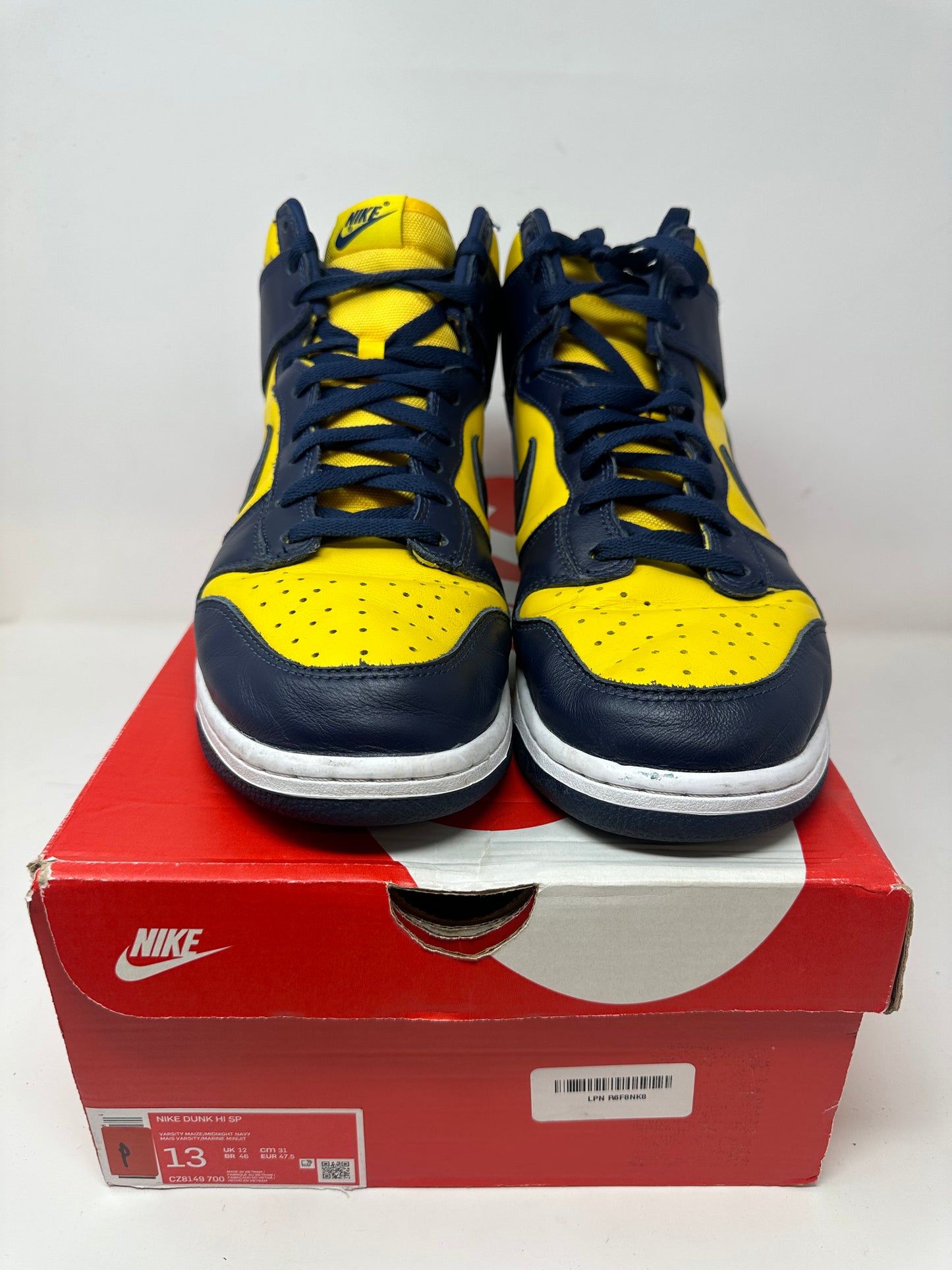 Nike Dunk High “Michigan”