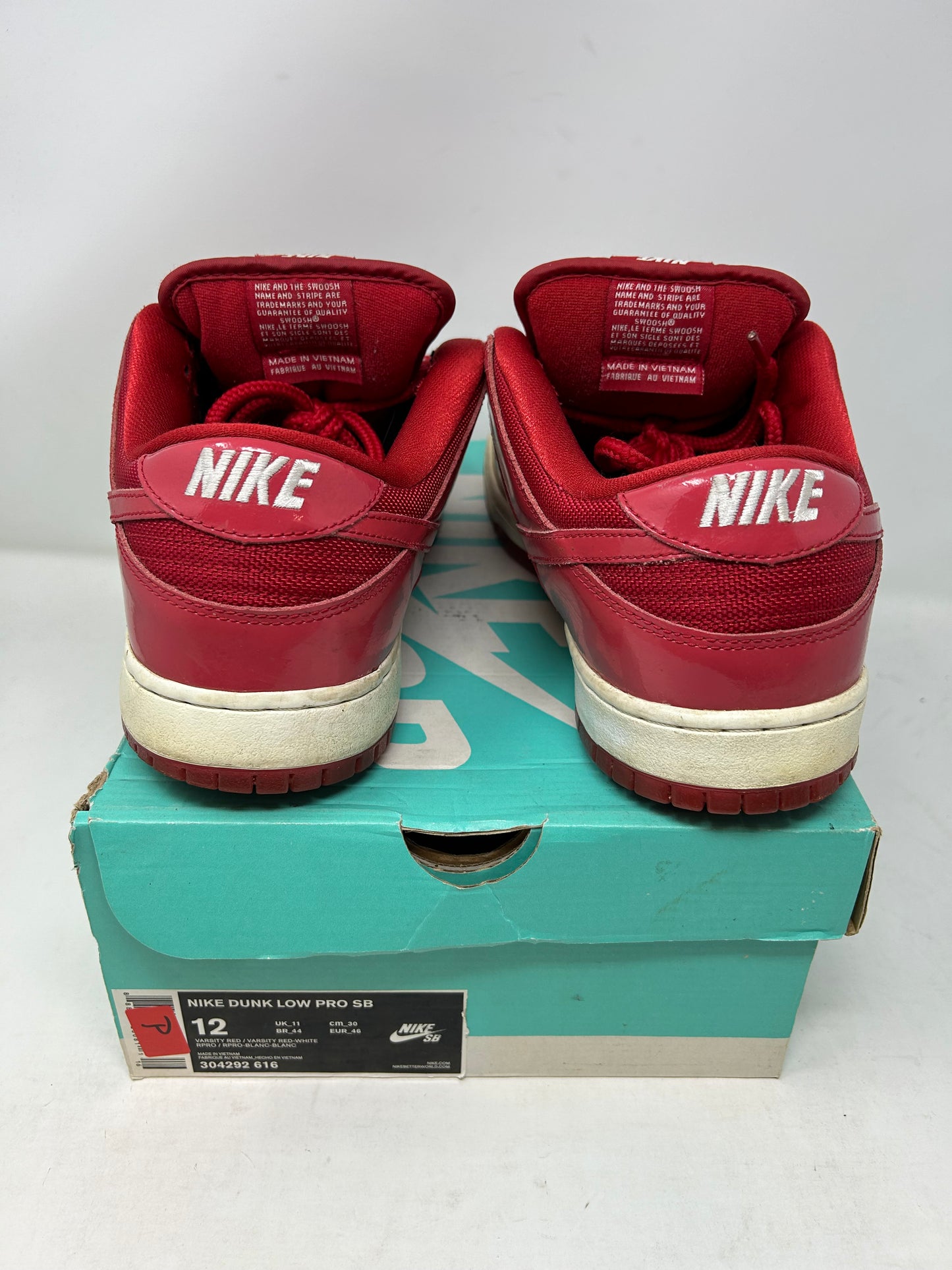 Nike SB Dunk Low “Red Patent Leather”