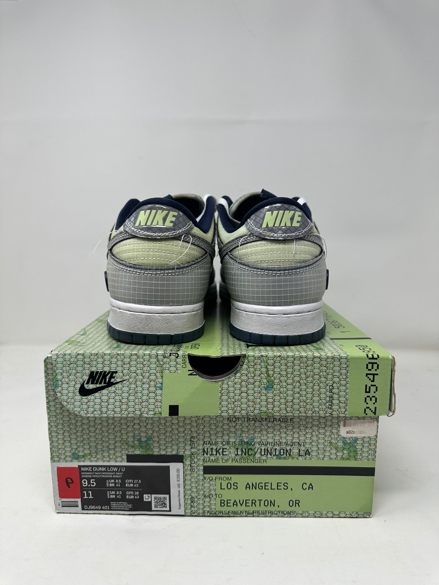 Nike Dunk Low Union “Pistachio”