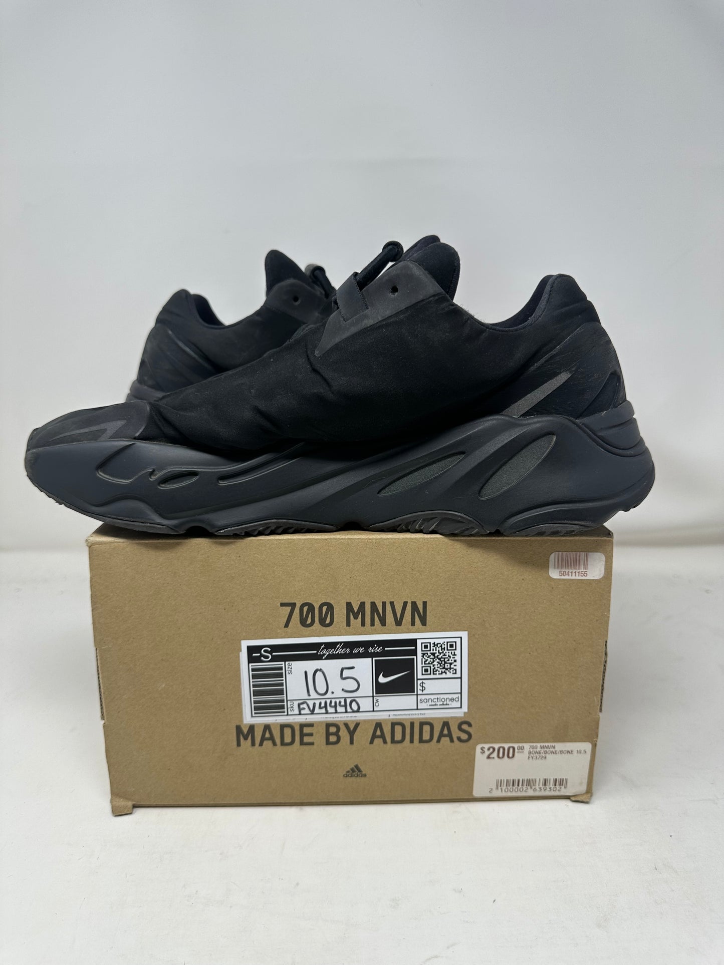 Adidas Yeezy 700 MNVN “Triple Black”