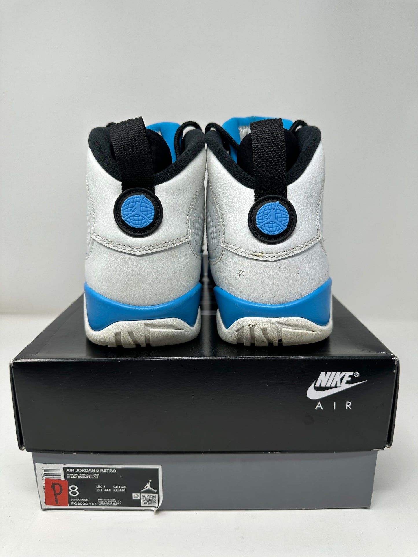 Jordan 9 (2024) “Powder Blue”