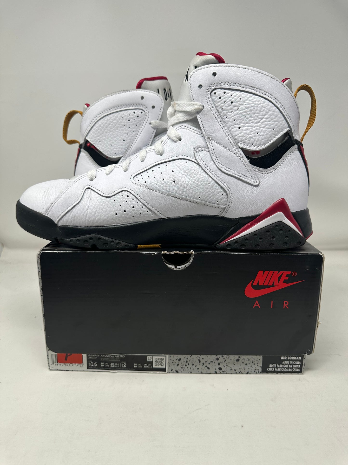 Jordan 7 (2022) “Cardinal”