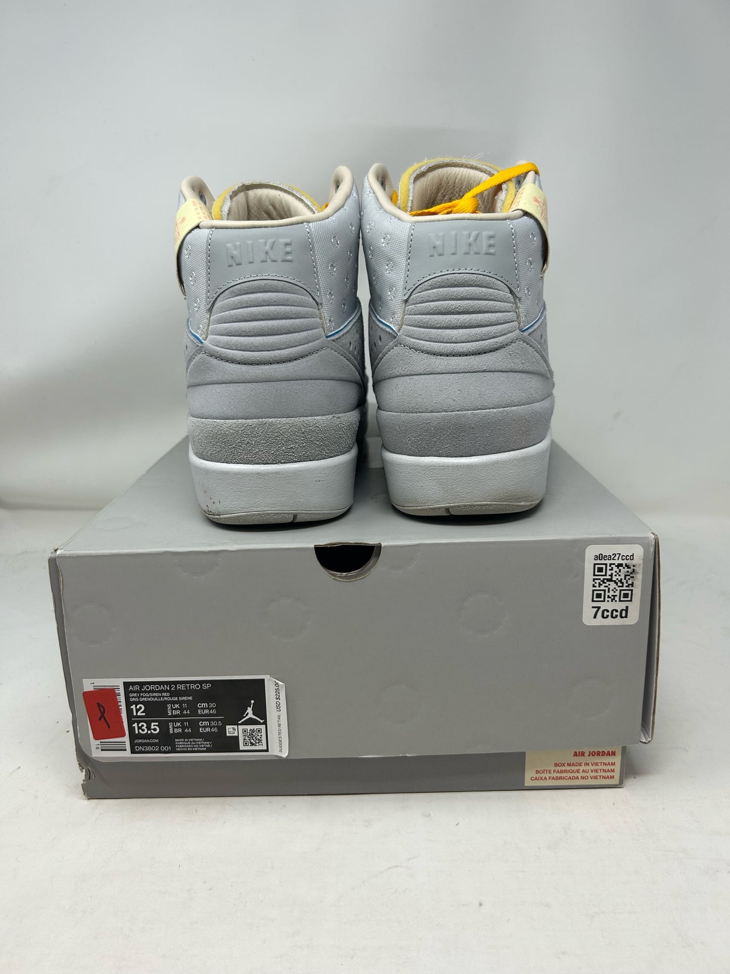 Jordan 2 Union LA “Grey Fog”