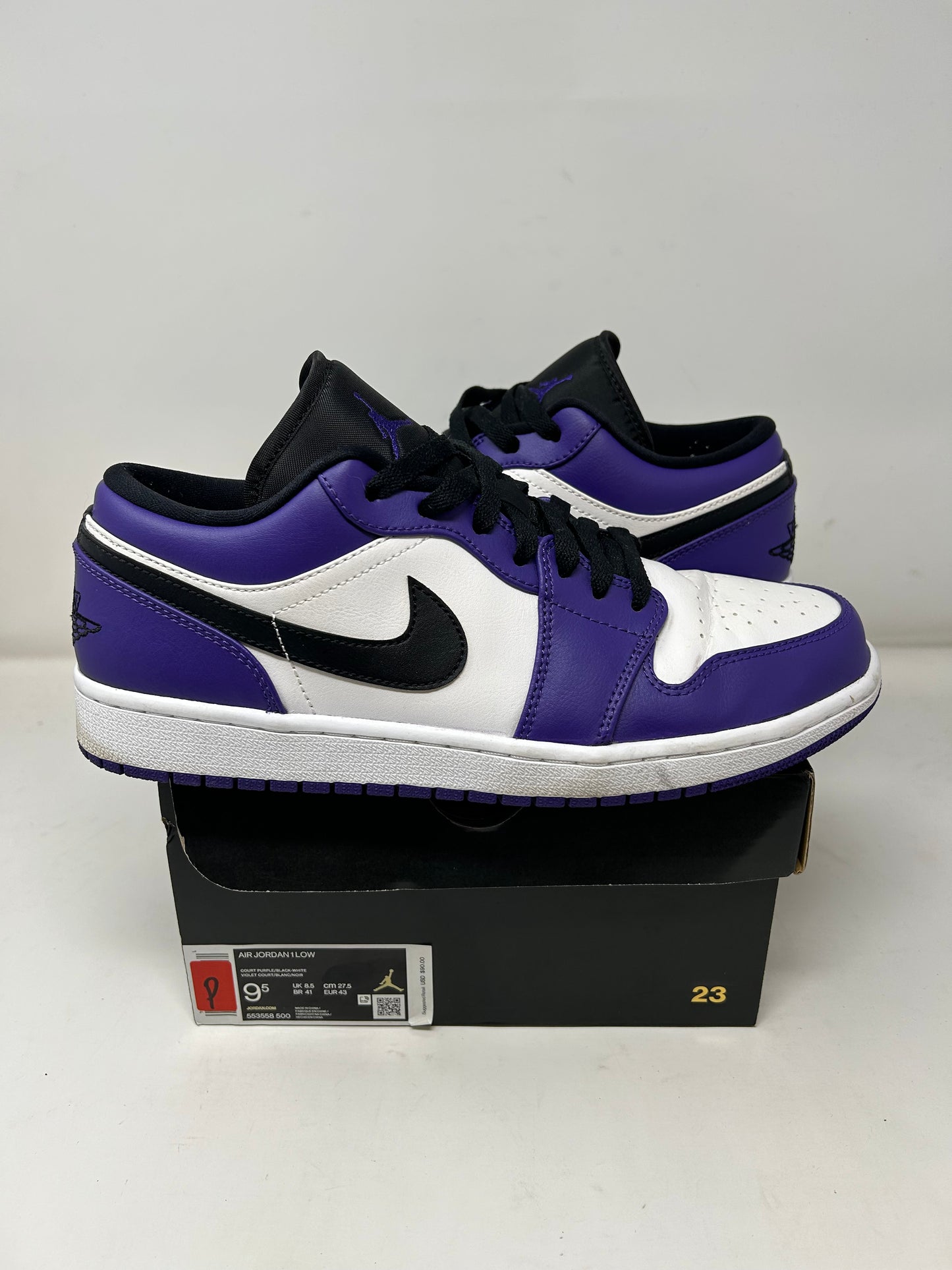 Jordan 1 Low “Court Purple”
