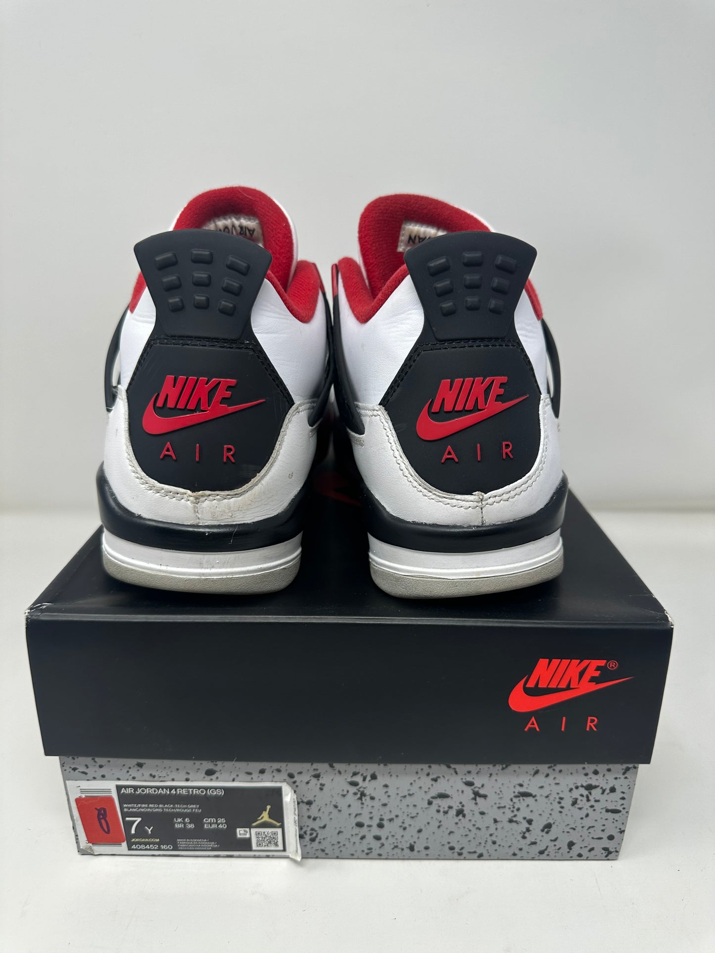 Jordan 4 GS “Fire Red”
