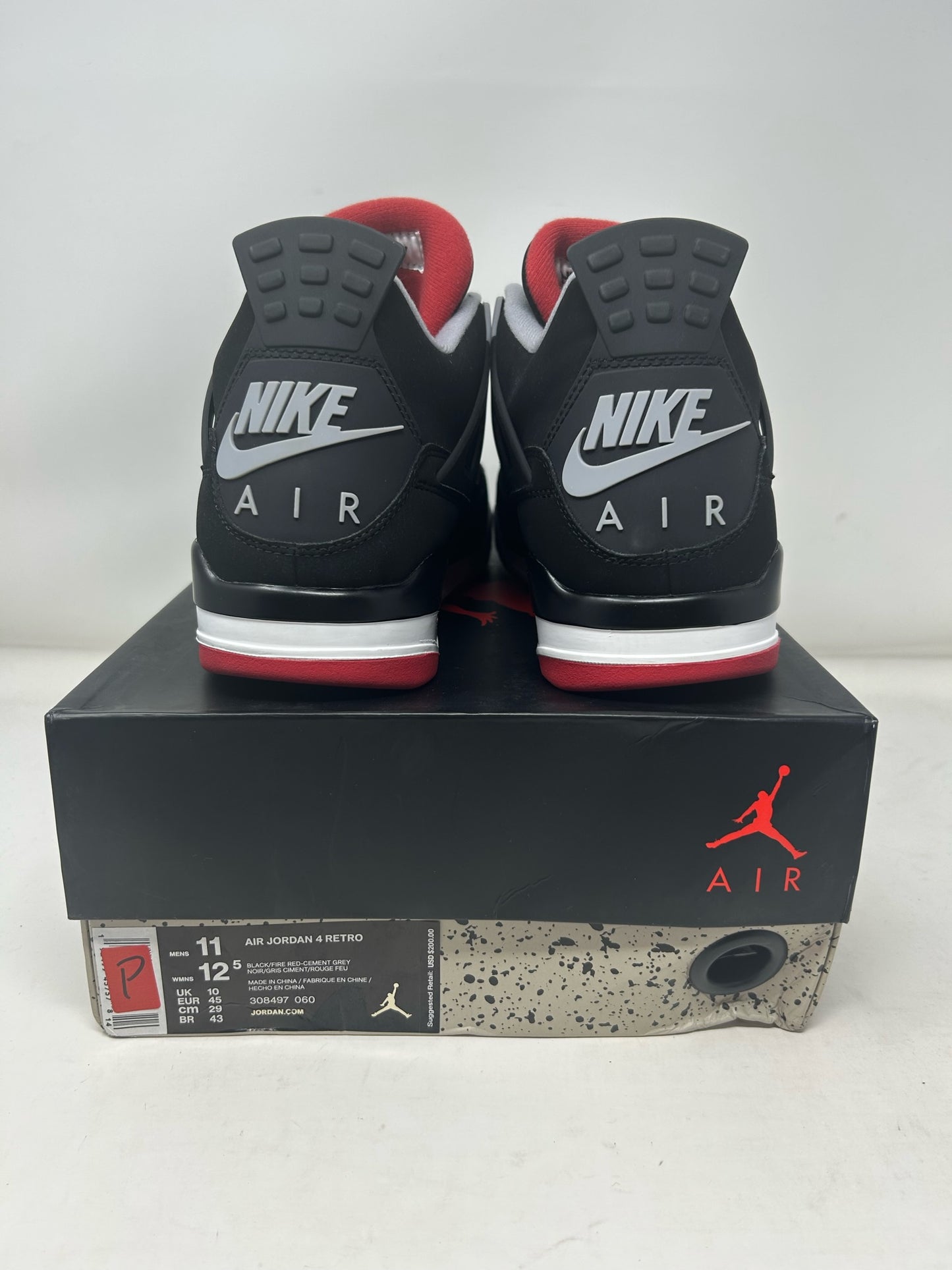 Jordan 4 (2019) “Bred”