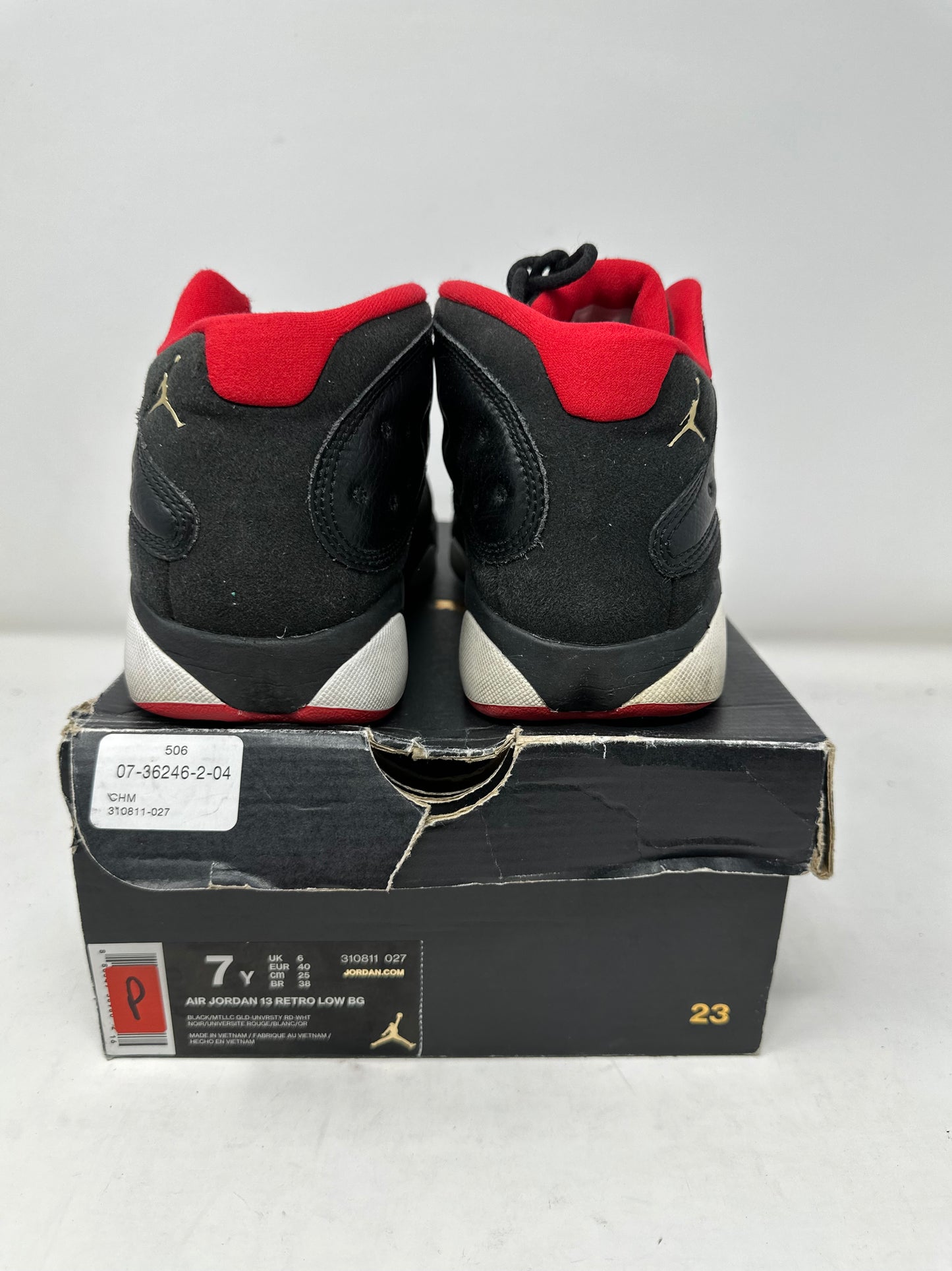 Jordan 13 Low GS “Bred”