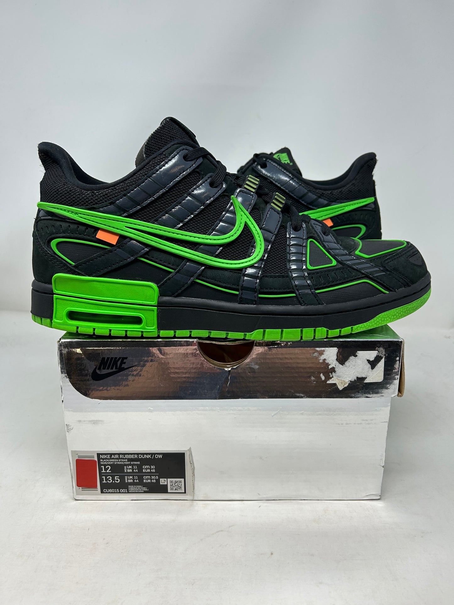 Nike Off White Rubber Dunk “Green Strike”