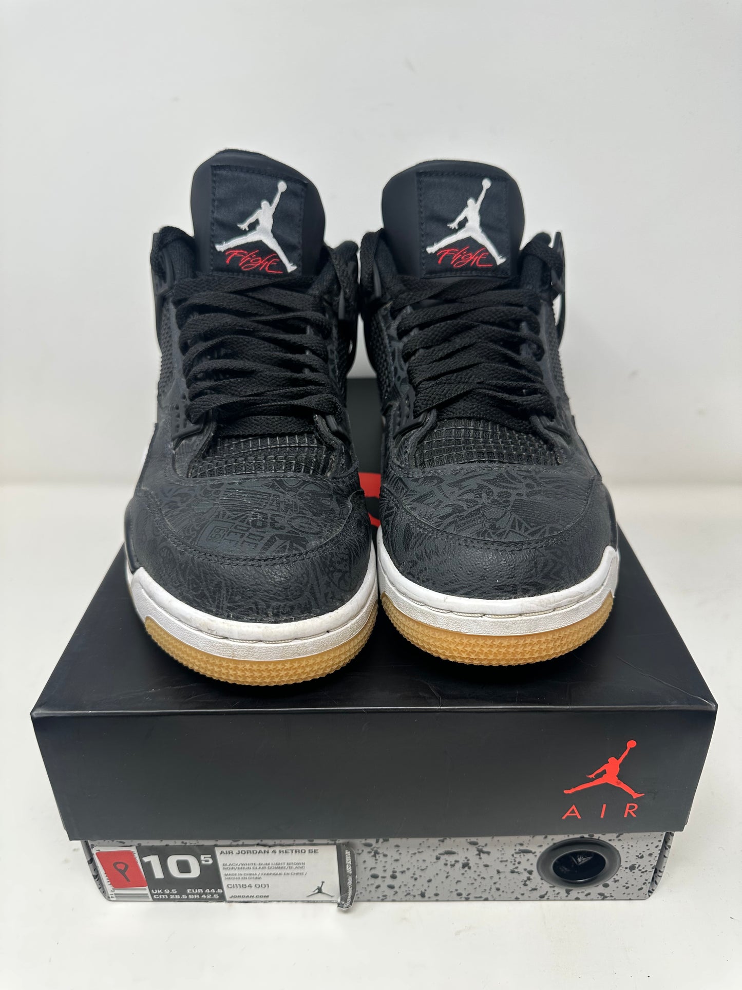 Jordan 4 “Laser Black