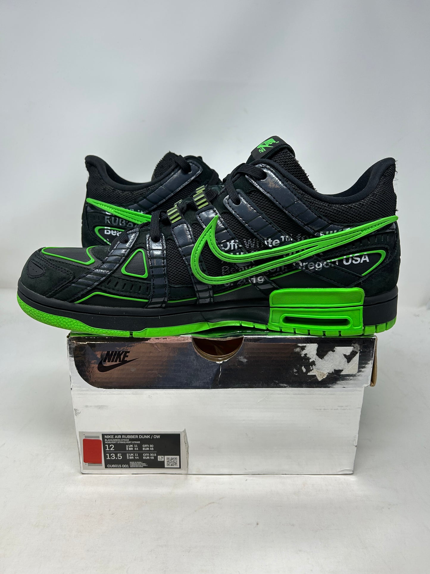 Nike Off White Rubber Dunk “Green Strike”