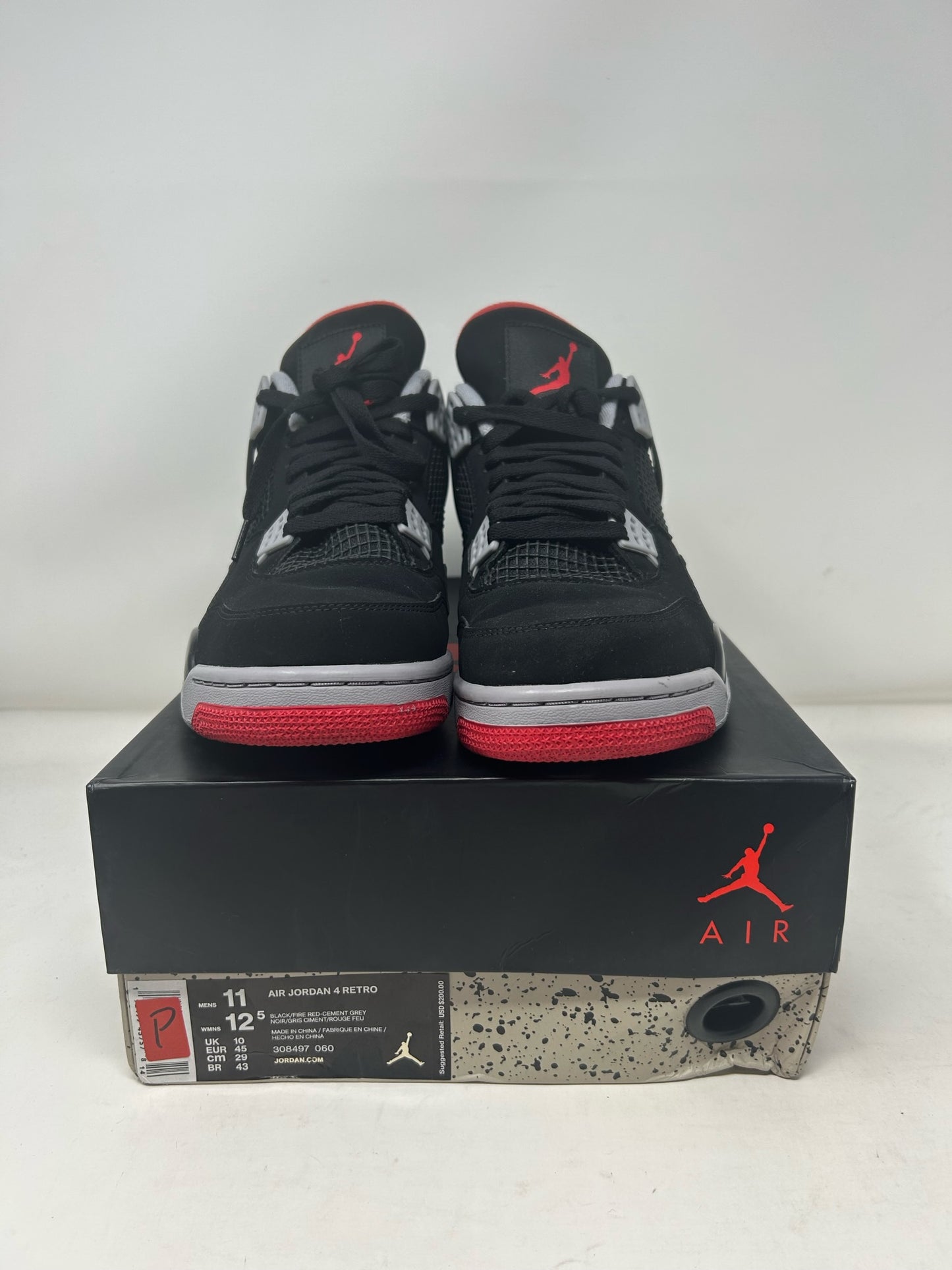 Jordan 4 (2019) “Bred”
