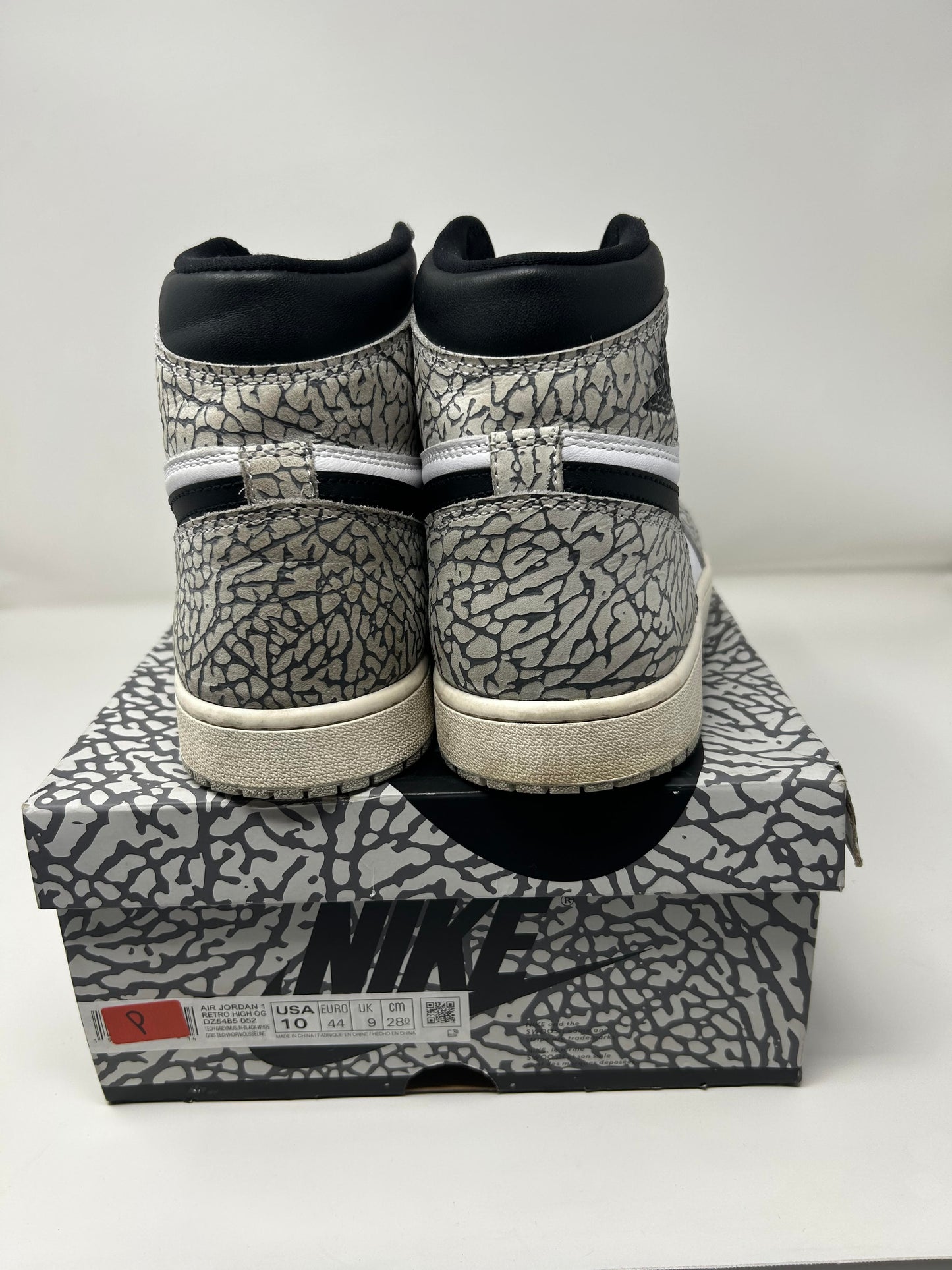 Jordan 1 High "White Cement"