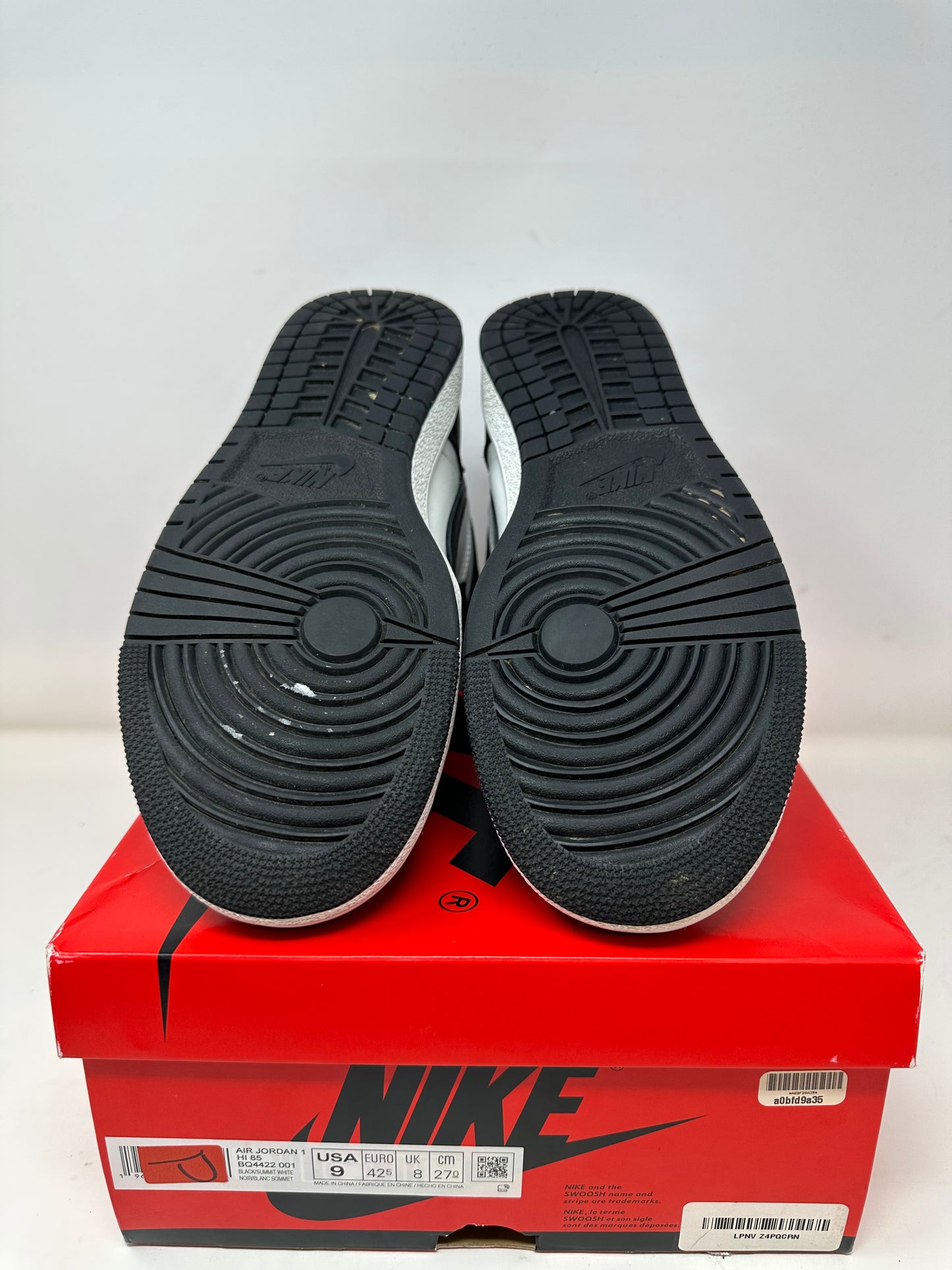 Jordan 1 High 85 “Black and White”