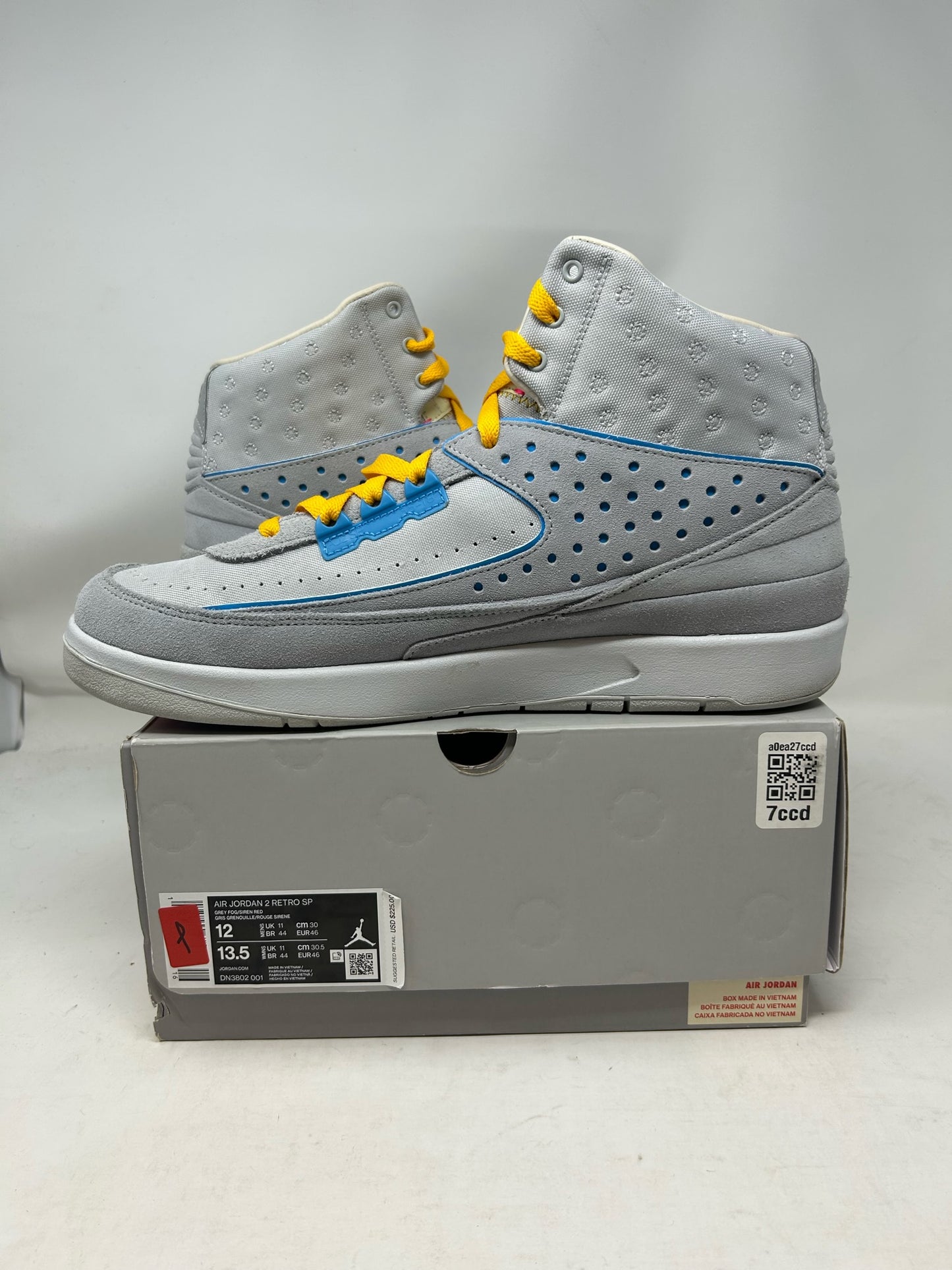 Jordan 2 Union LA “Grey Fog”