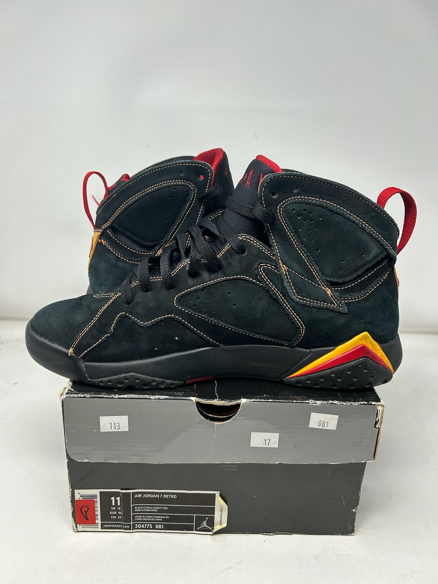 Jordan 7 (2006) “Citrus”