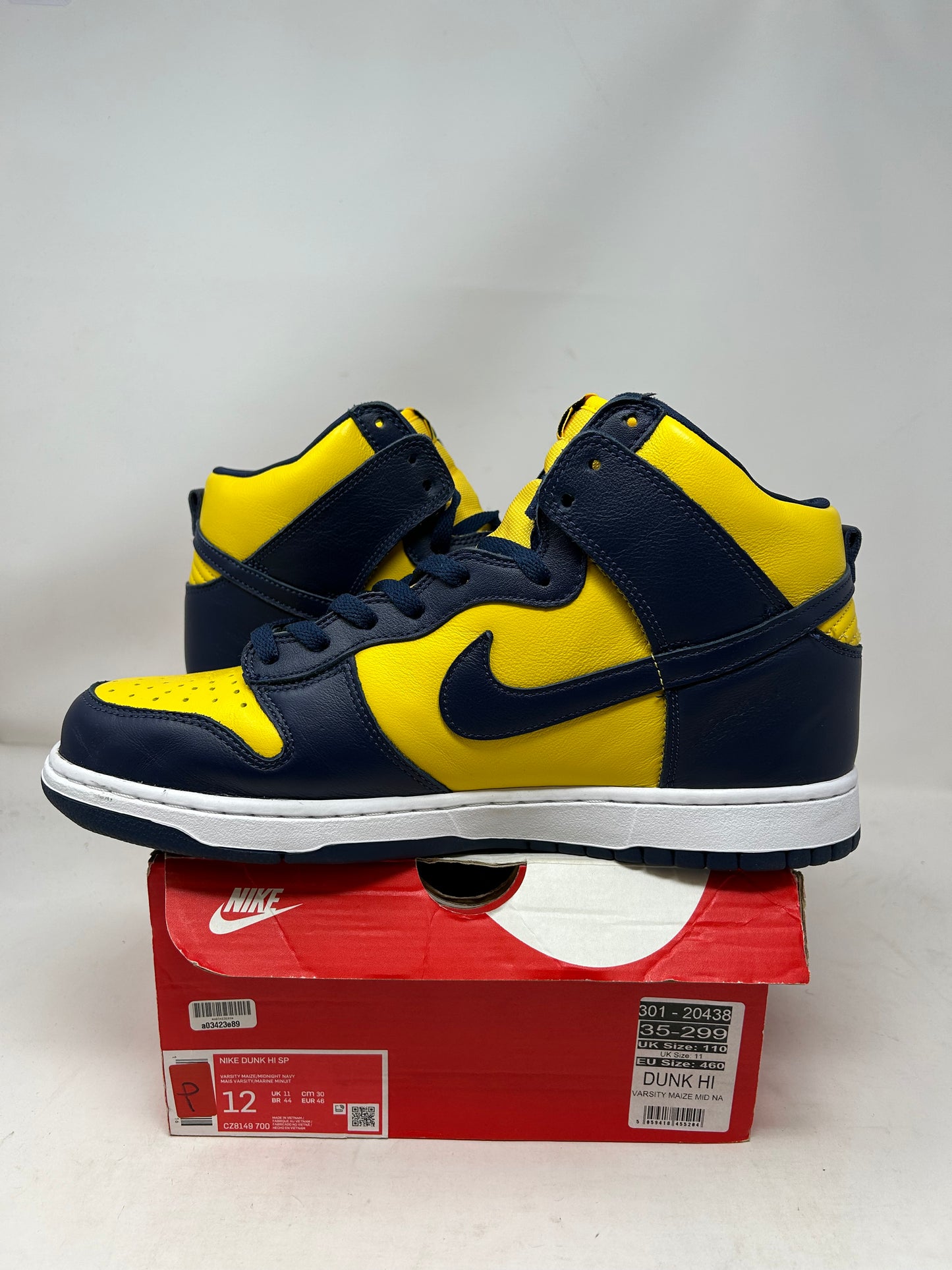 Nike Dunk High “Michigan”