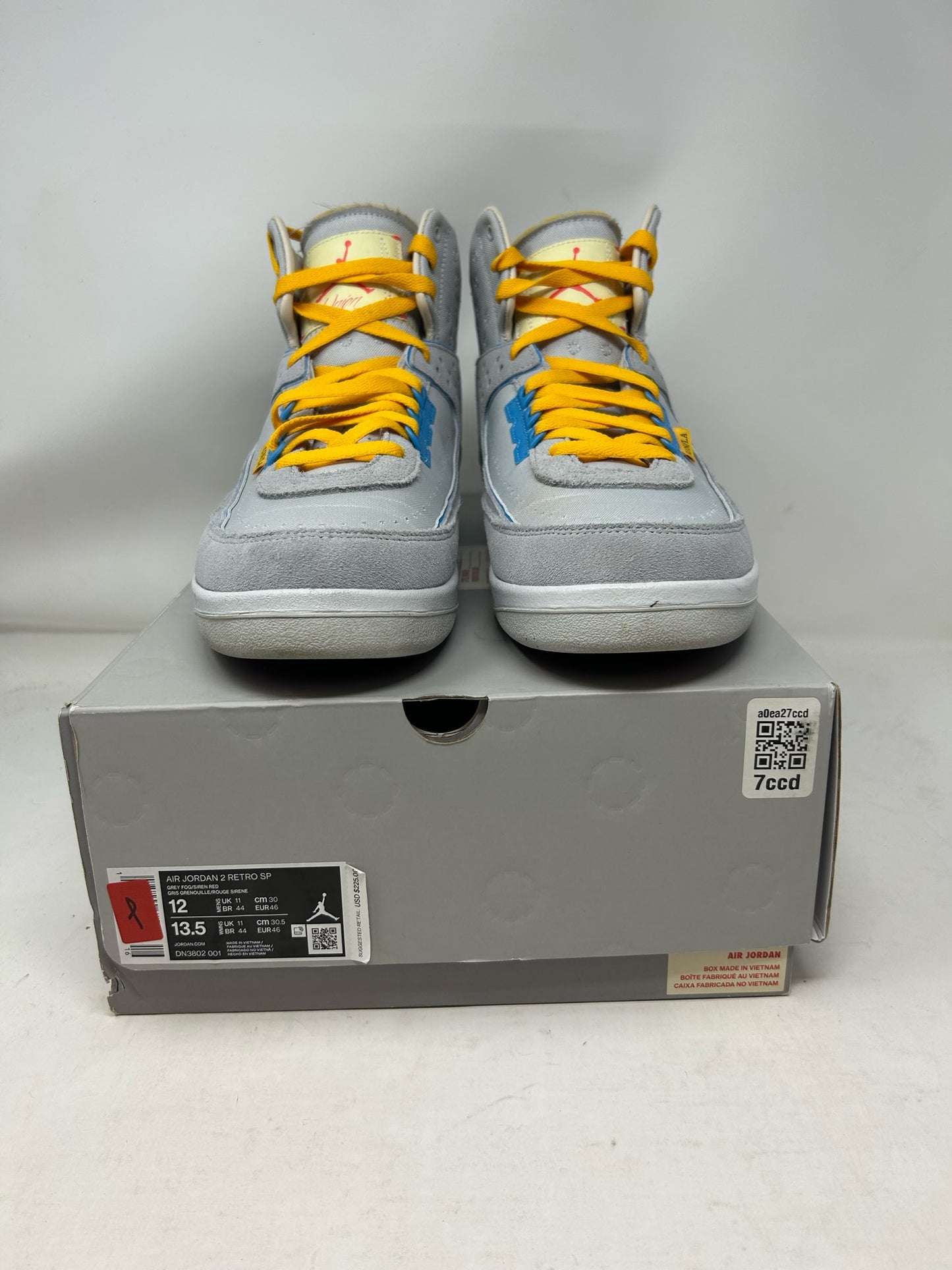 Jordan 2 Union LA “Grey Fog”