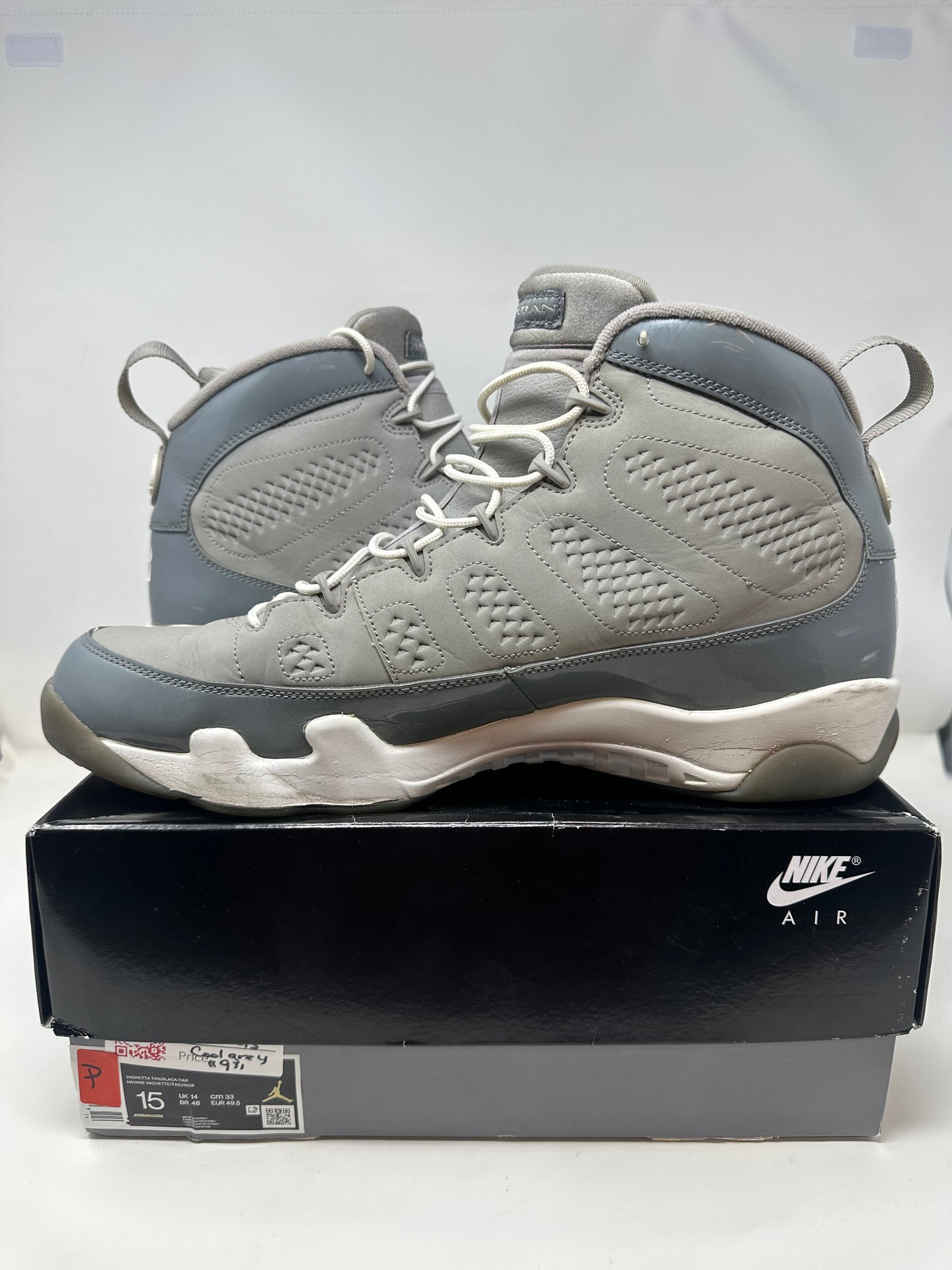 Jordan 9 “Cool Grey”