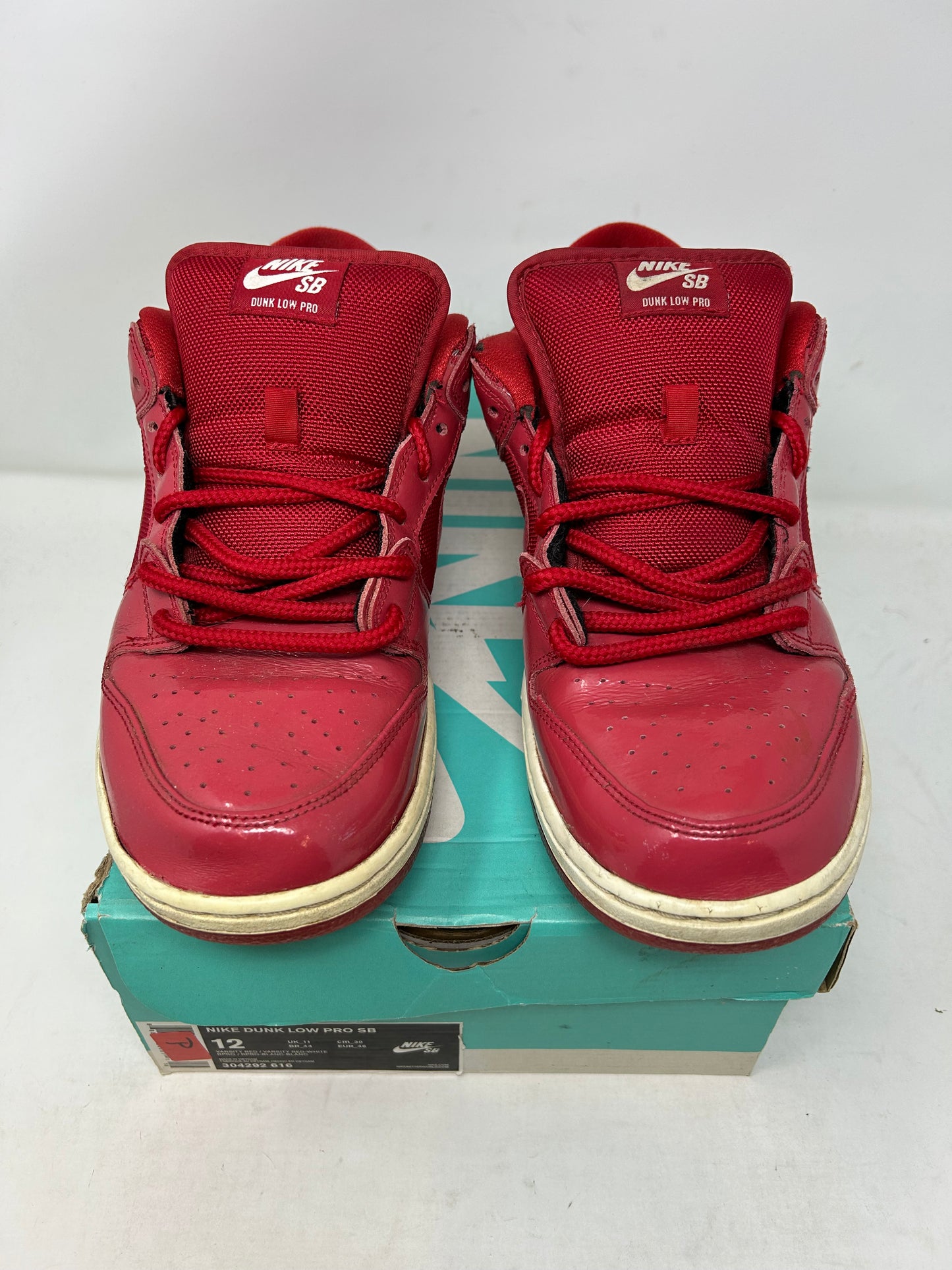 Nike SB Dunk Low “Red Patent Leather”
