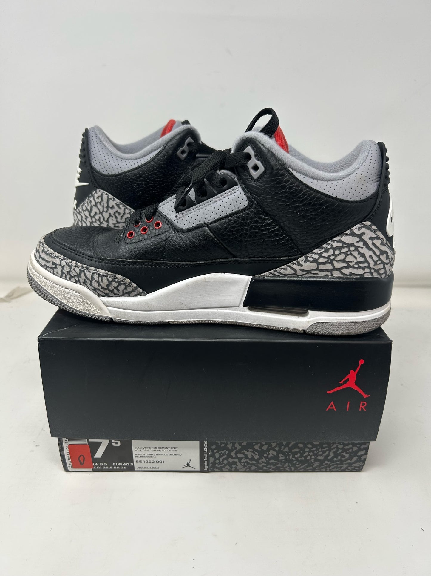 Jordan 3 “Black Cement”