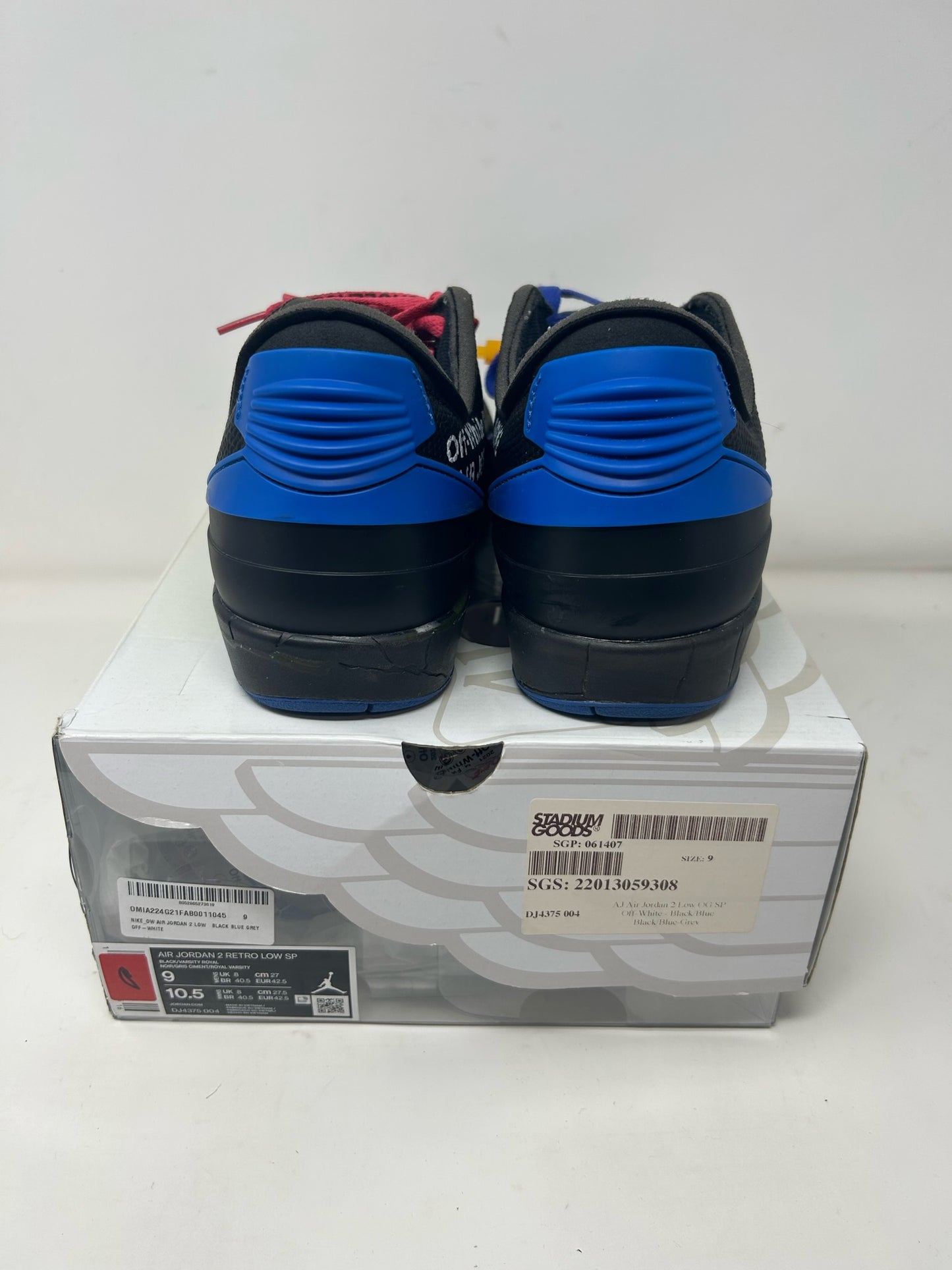 Jordan 2 Off-White “Blue”