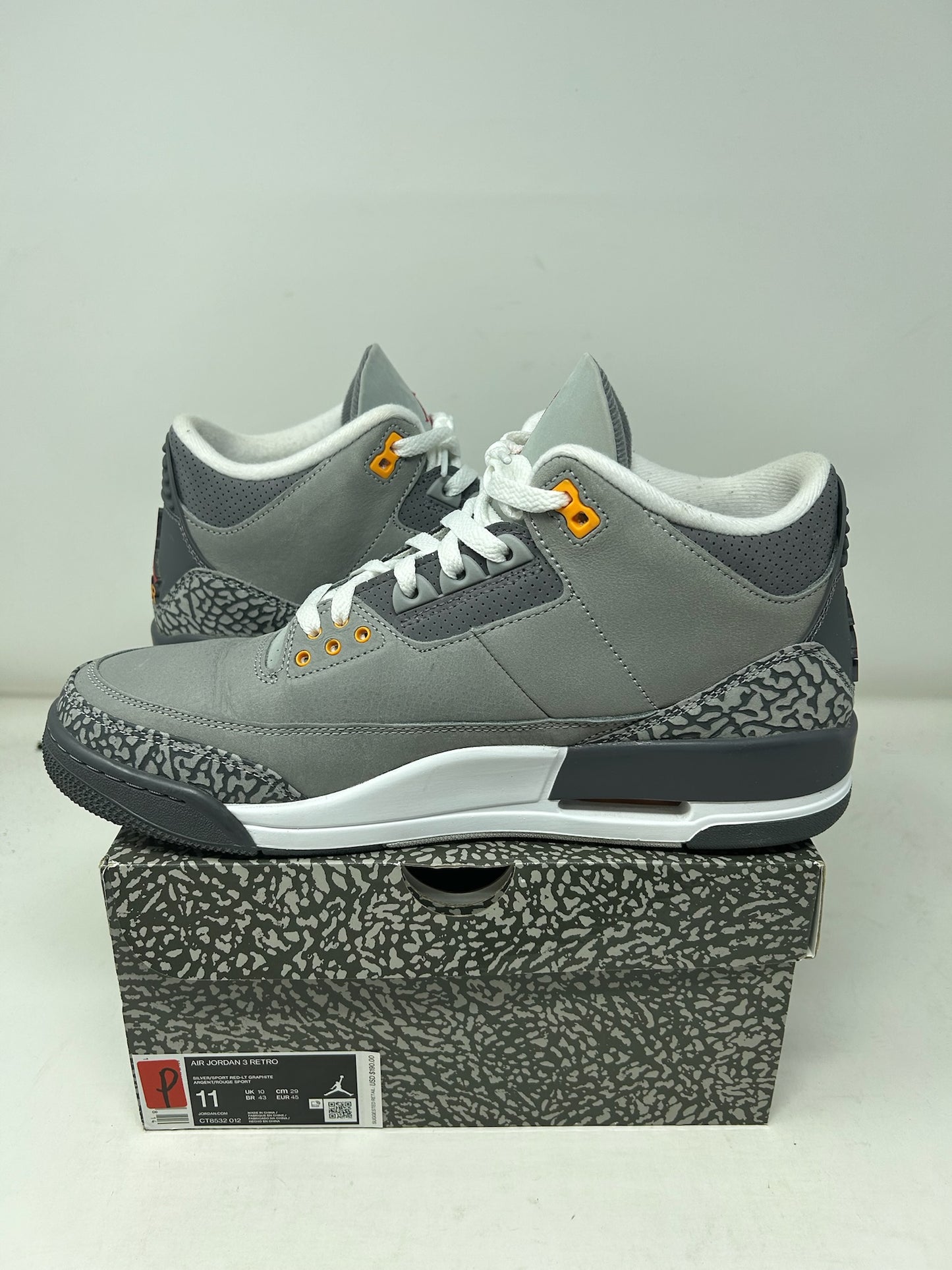 Jordan 3 “Cool Grey”