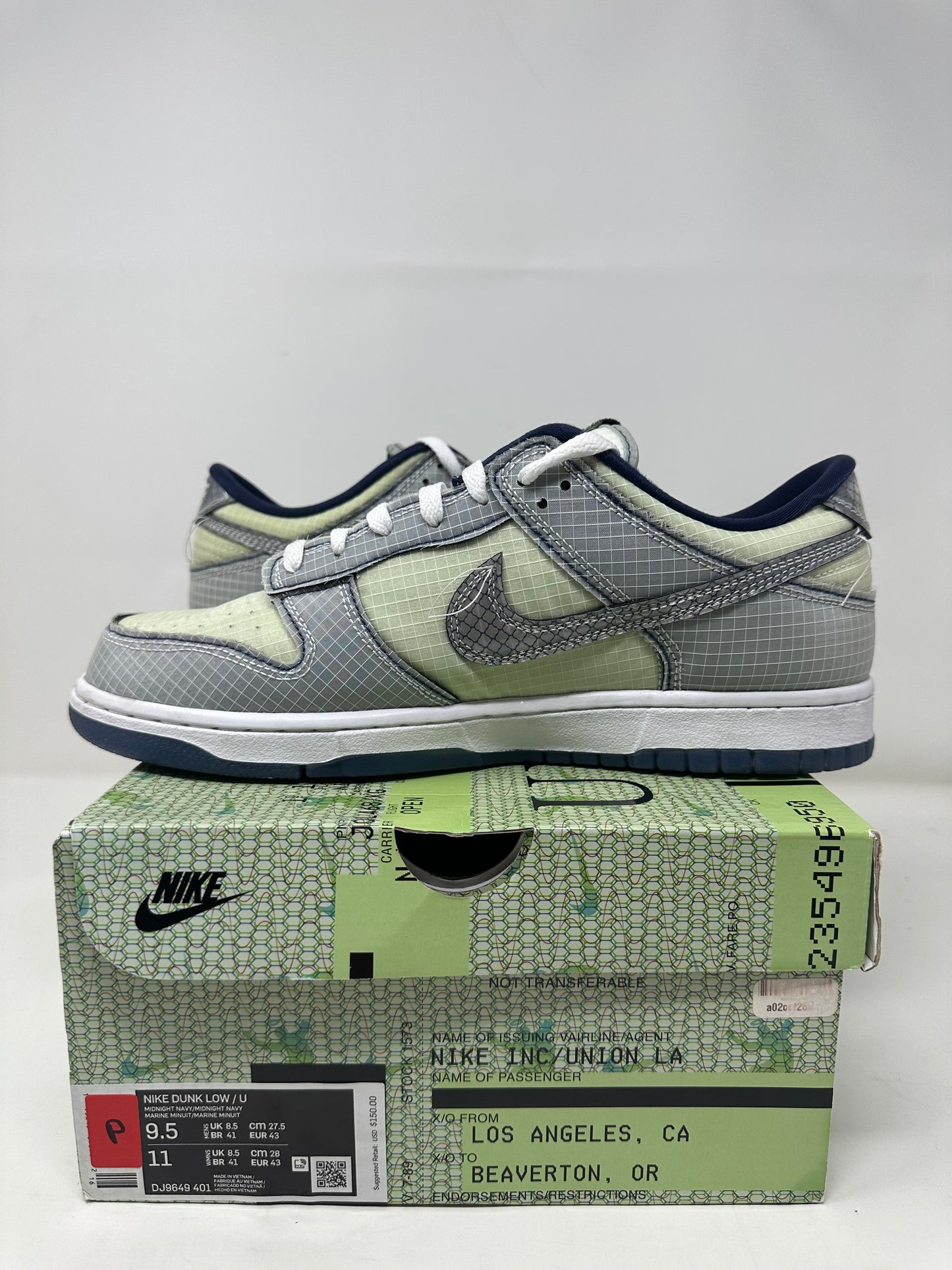 Nike Dunk Low Union “Pistachio”
