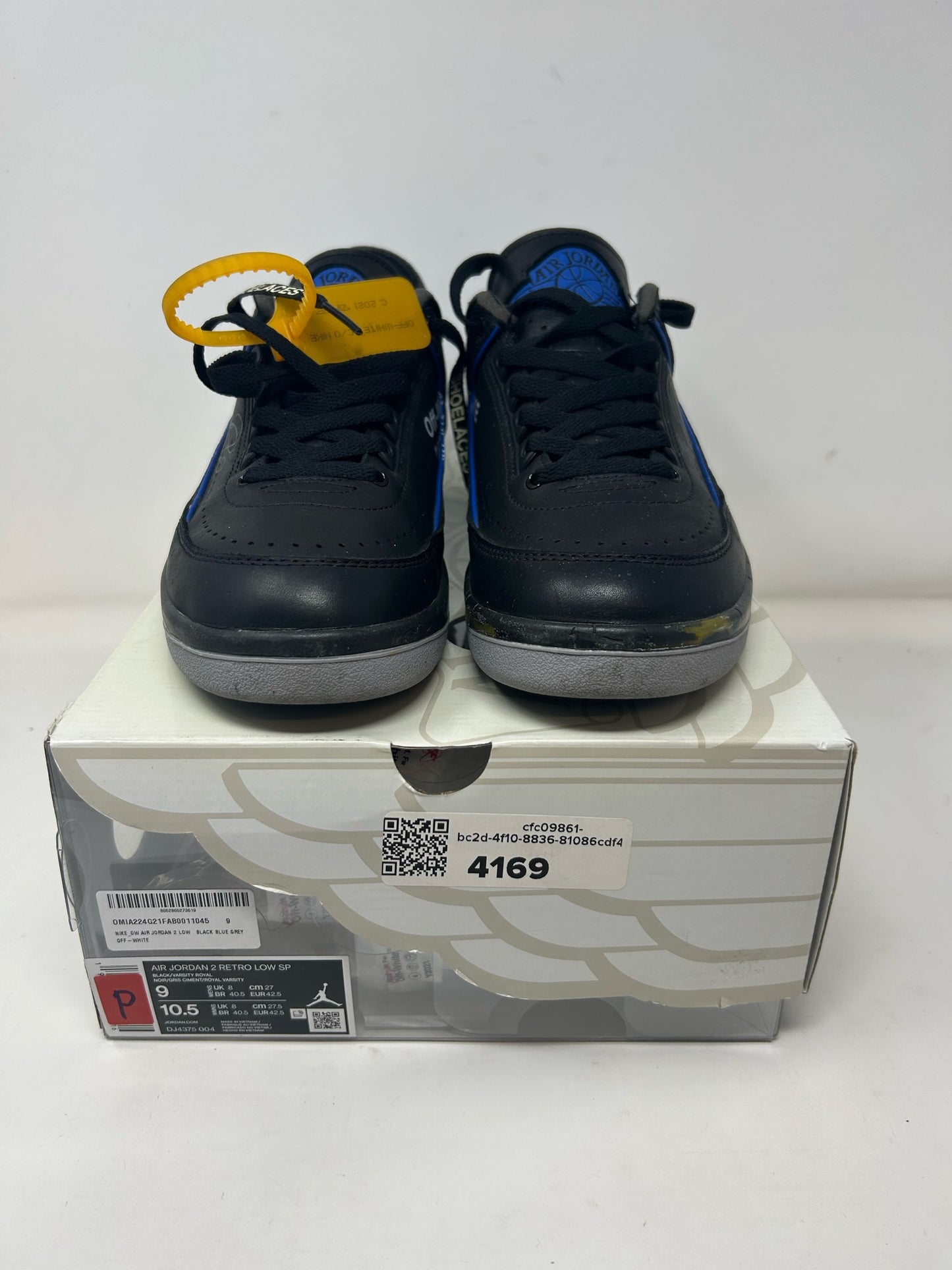 Jordan 2 Off-White “Blue”