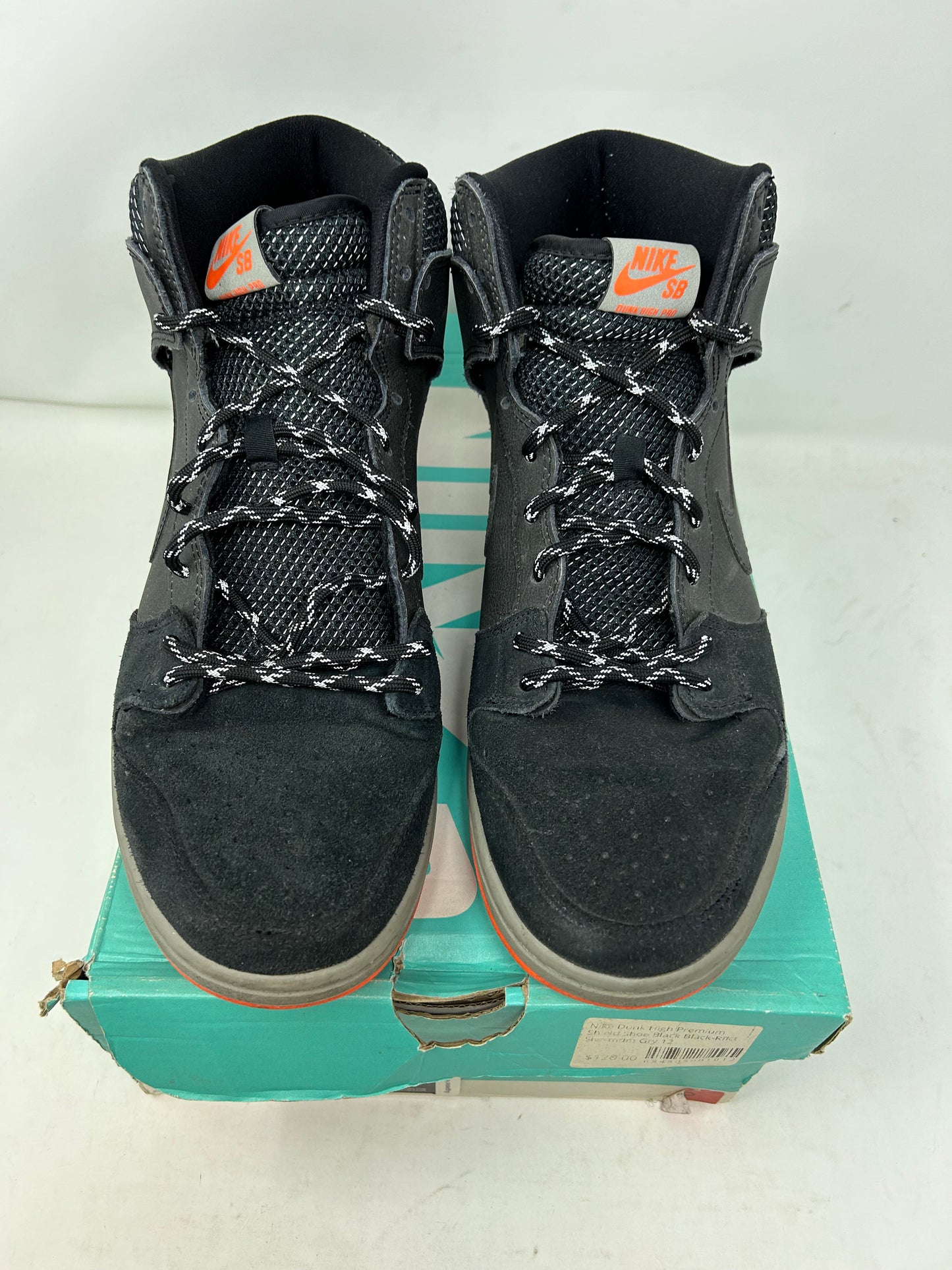 Nike SB Dunk High Shield “Black /Reflective Silver”