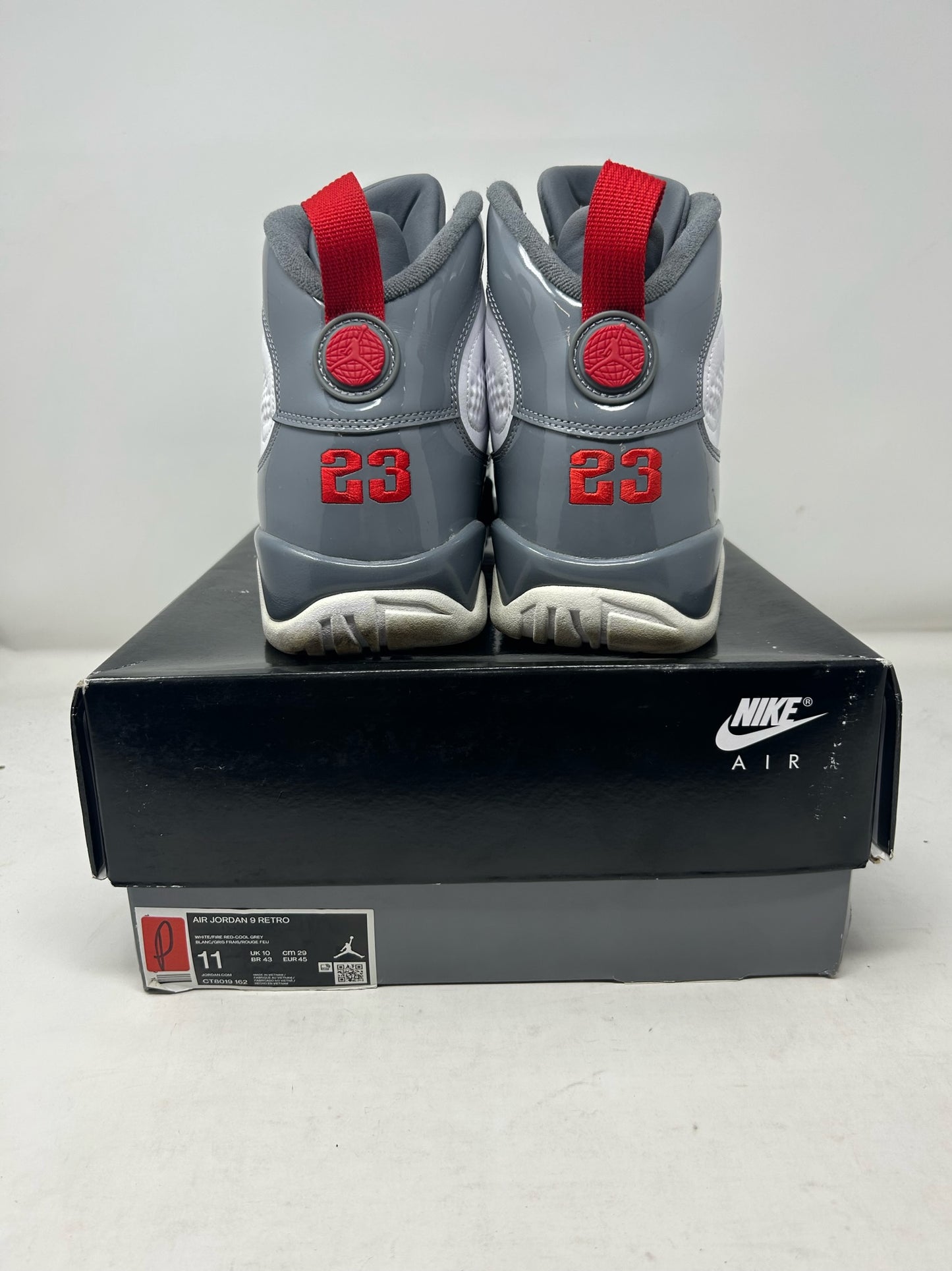Jordan 9 “Fire Red”