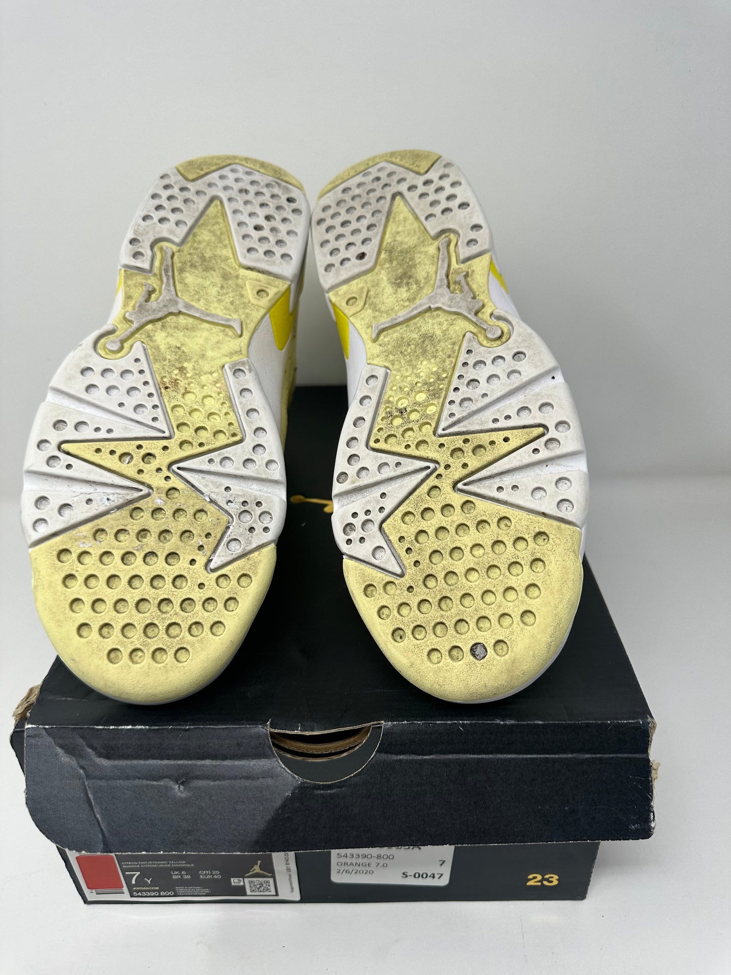 Jordan 7 GS “Yellow Floral”