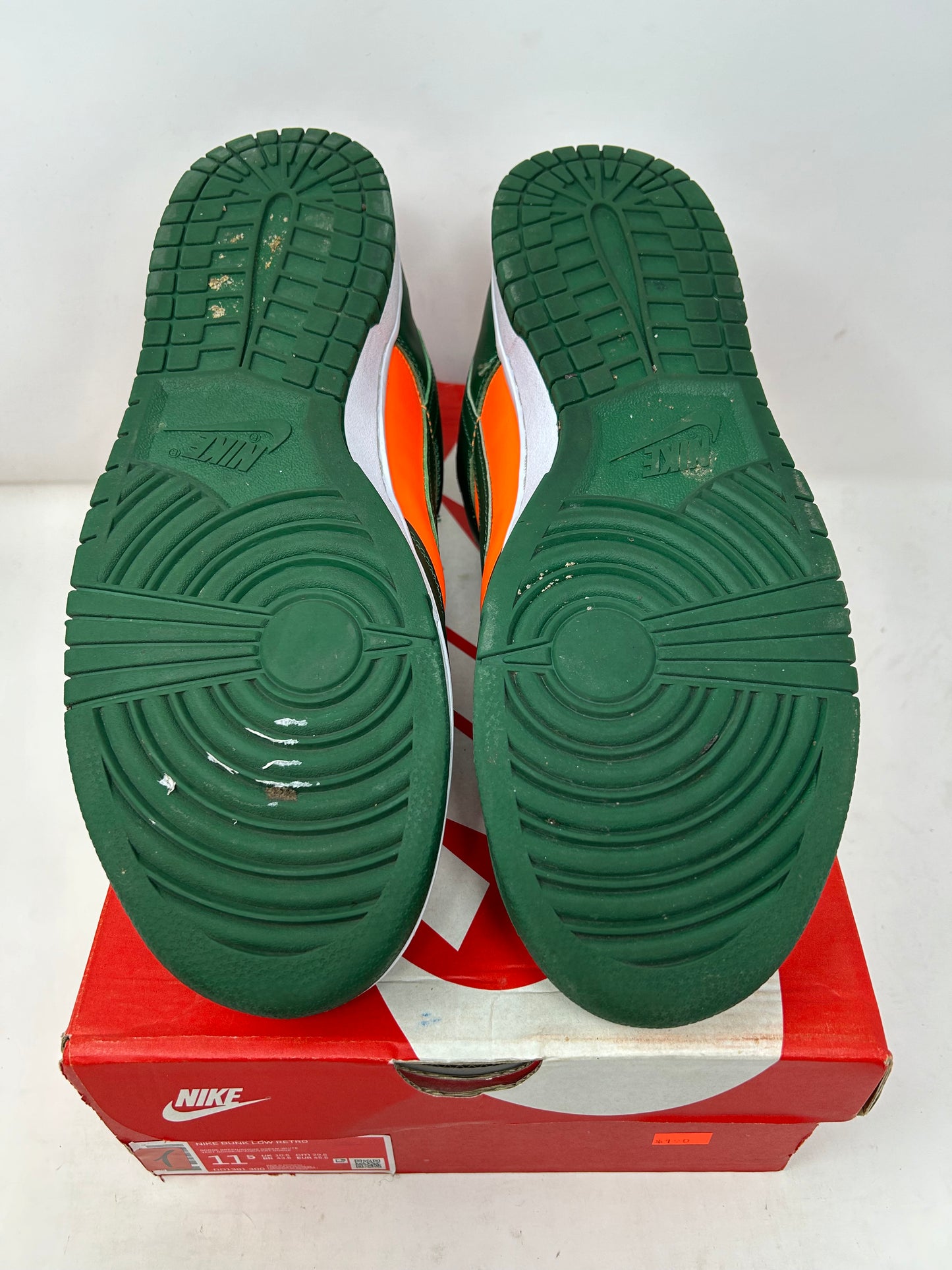 Nike Dunk Low “Miami Hurricanes”