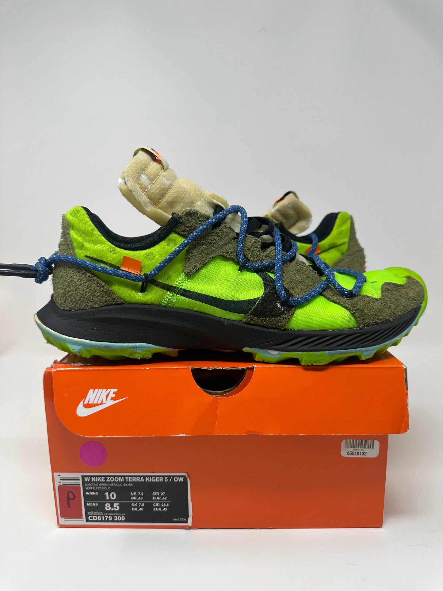 Nike Off-White Women’s Terra Kiger “Electric Green”