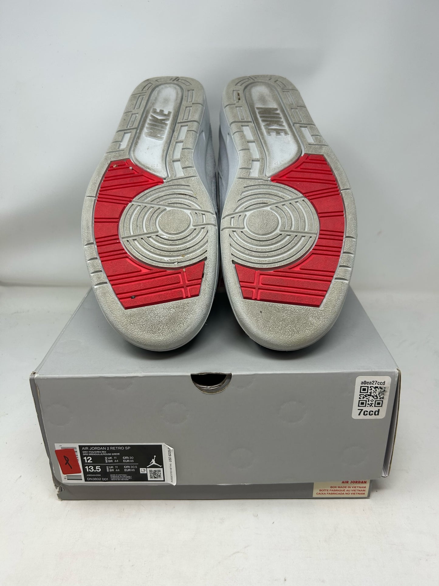 Jordan 2 Union LA “Grey Fog”