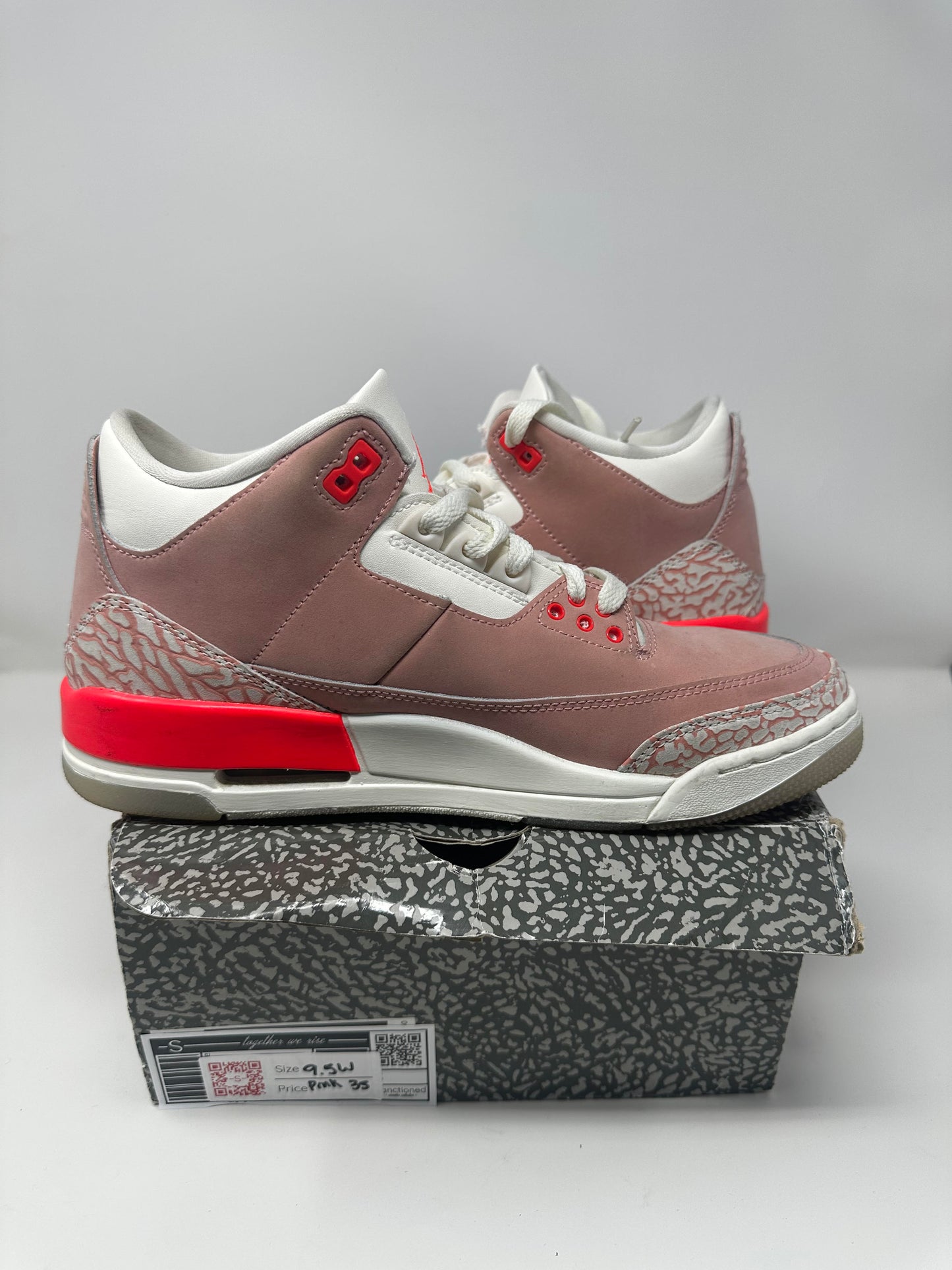 Jordan 3 Women's "Rust Pink"