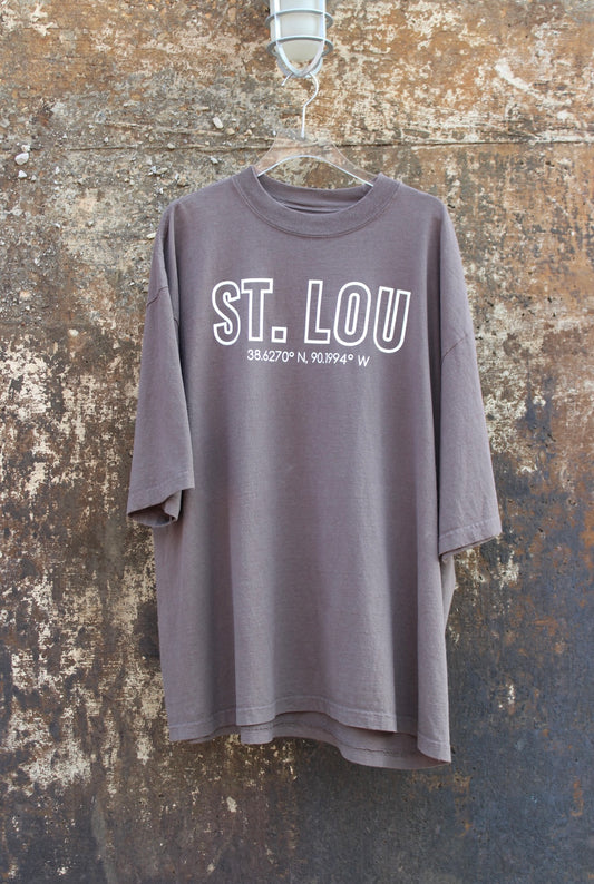 ST. LOU Statue Shirt “Brown”