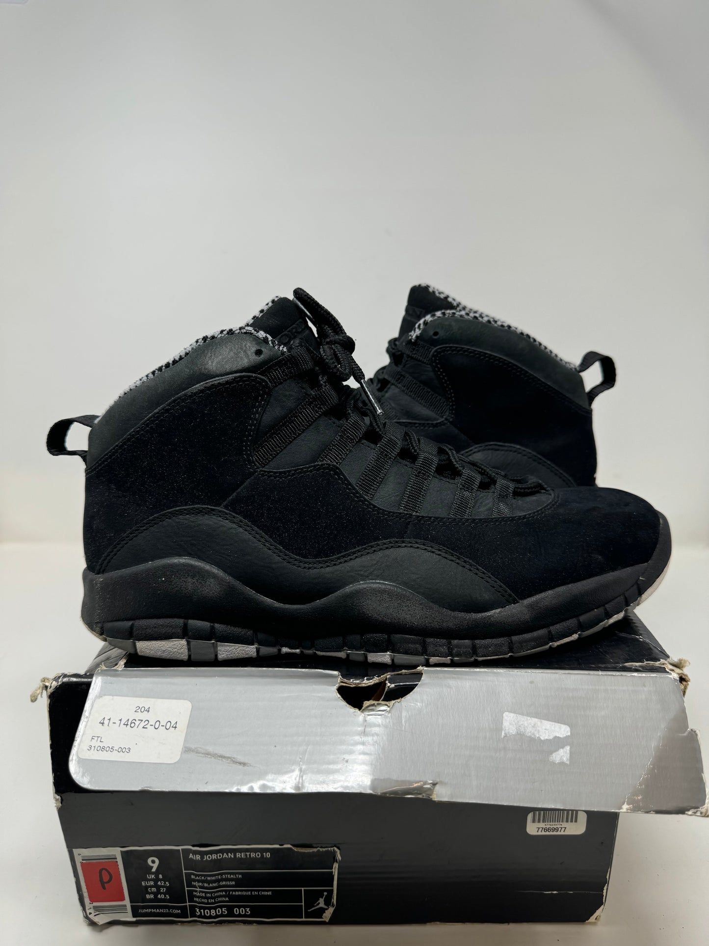 Jordan 10 “Stealth”