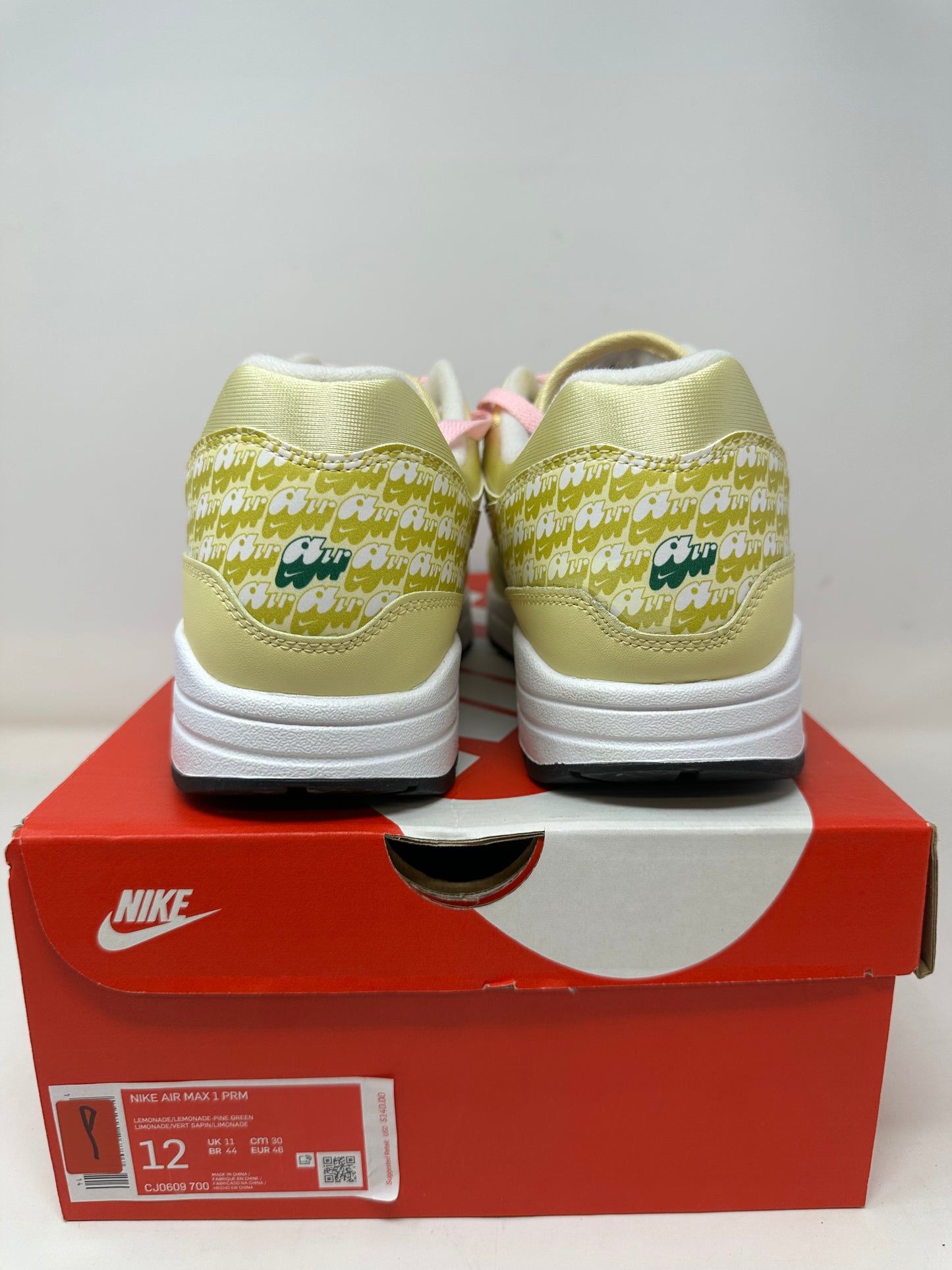 Nike Air Max 1 “Lemonade”