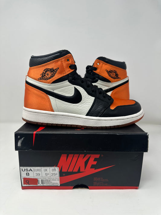 Jordan 1 High Women’s “Satin Shattered Backboard”