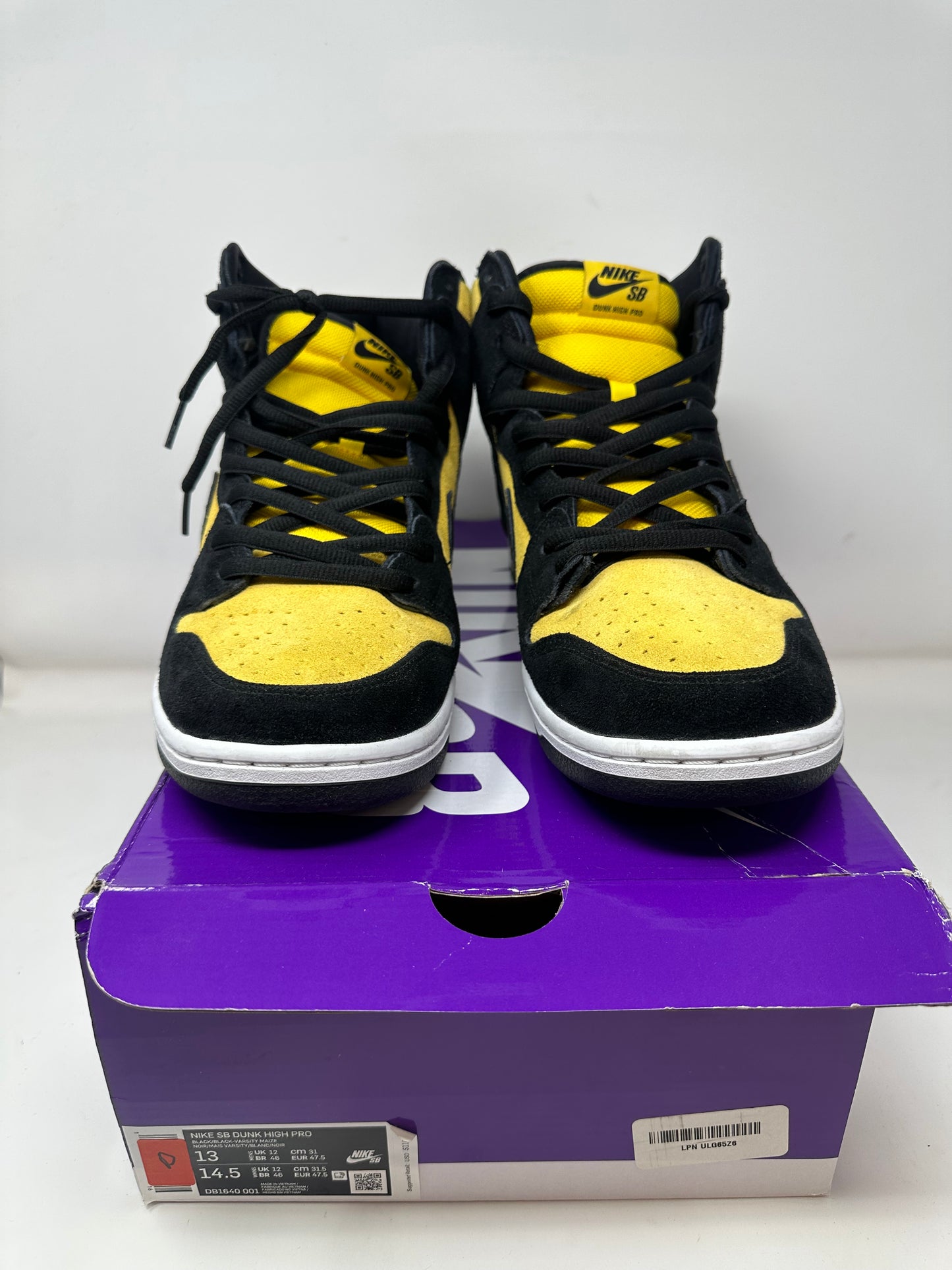 Nike SB Dunk High “Reverse Goldenrod”